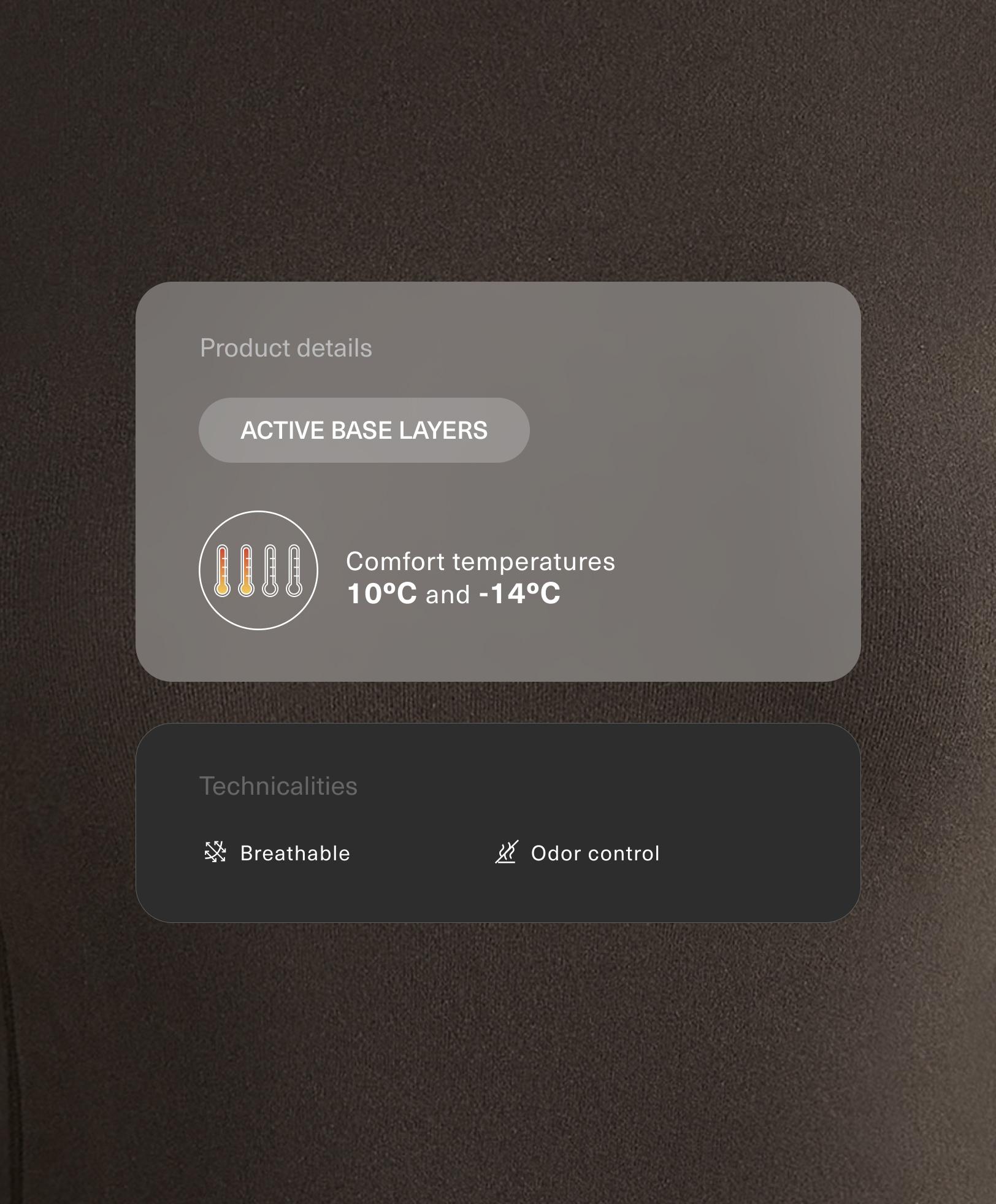 Термофутболка флисовая Base Layer с высоким воротом