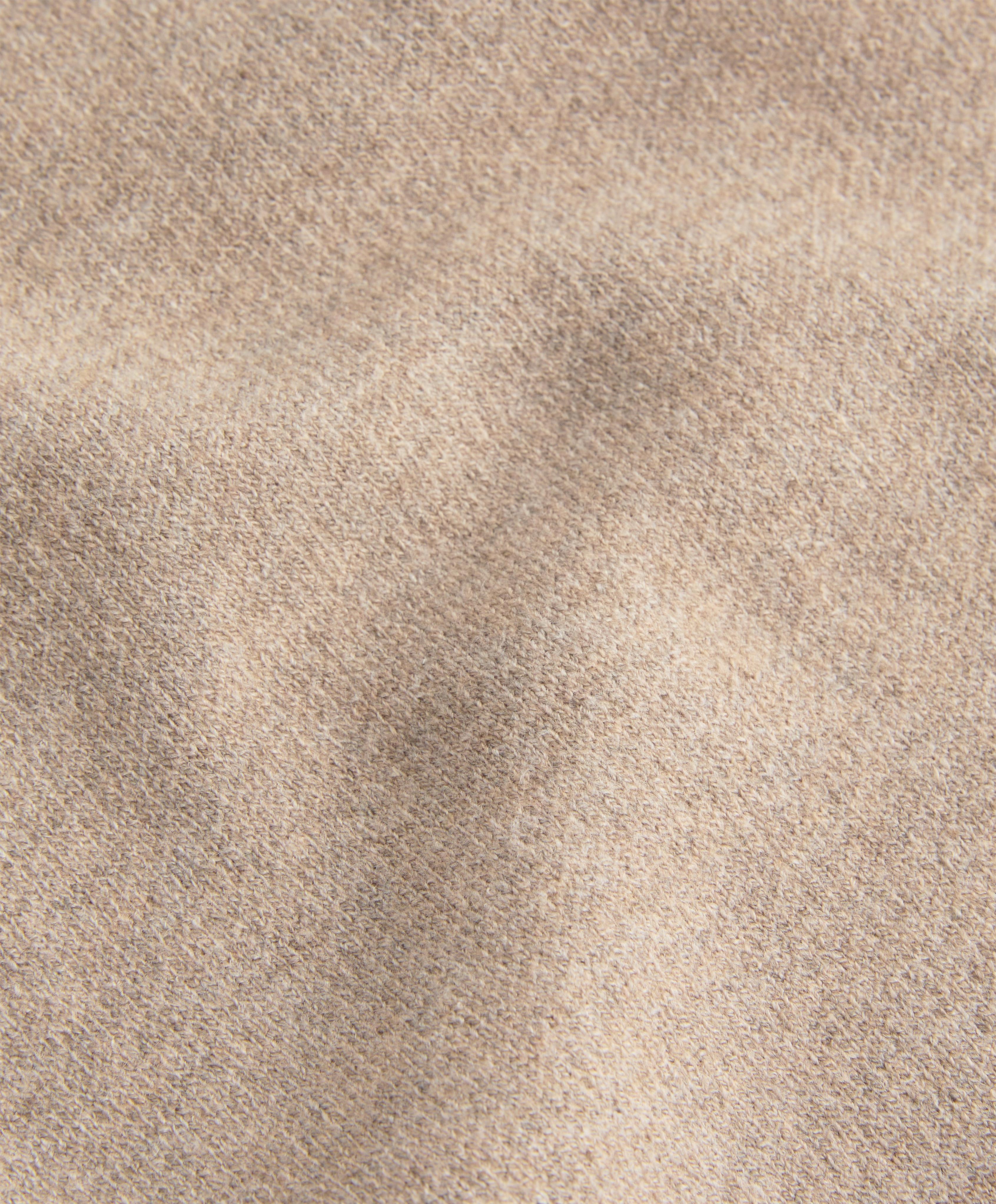 Flare knit trousers — SOFT MINK