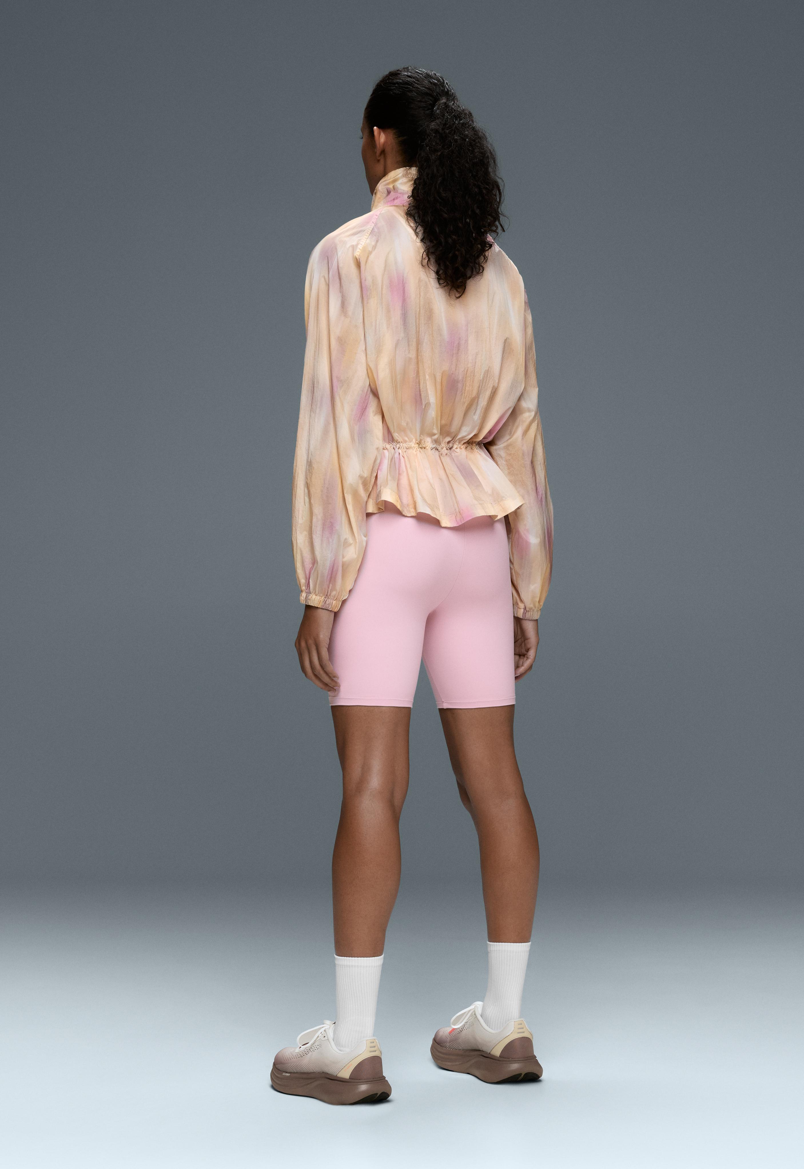 Tie-dye track jacket — BUTTER YELLOW