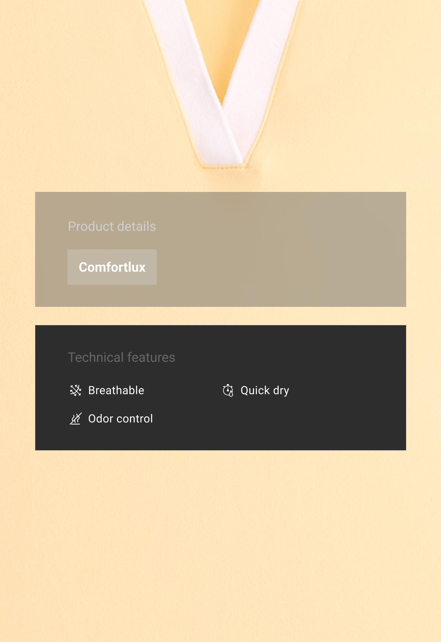 Contrast sleeveless Comfortlux polo shirt — PALE YELLOW