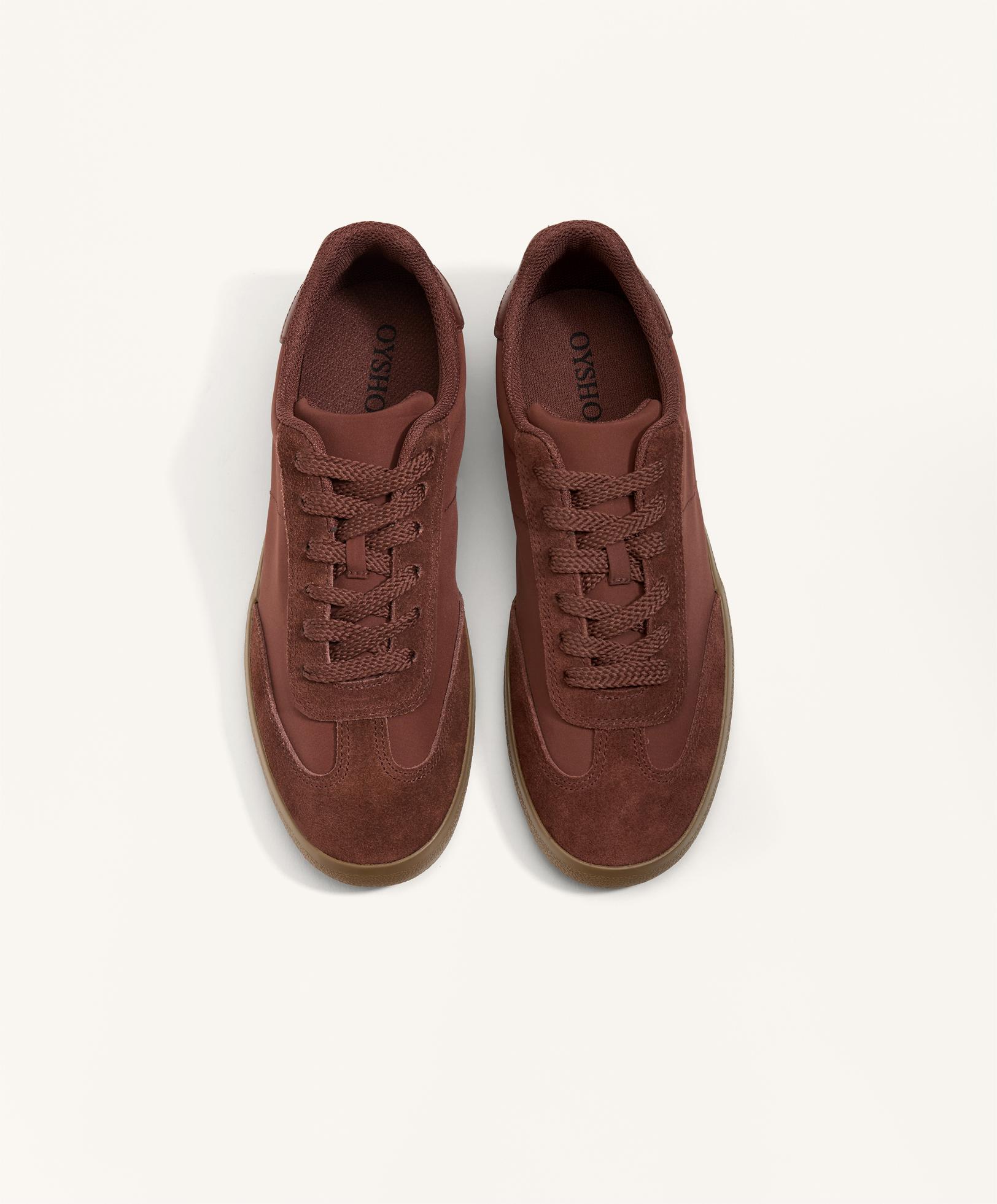 Nylon trainers with pieces - Sale