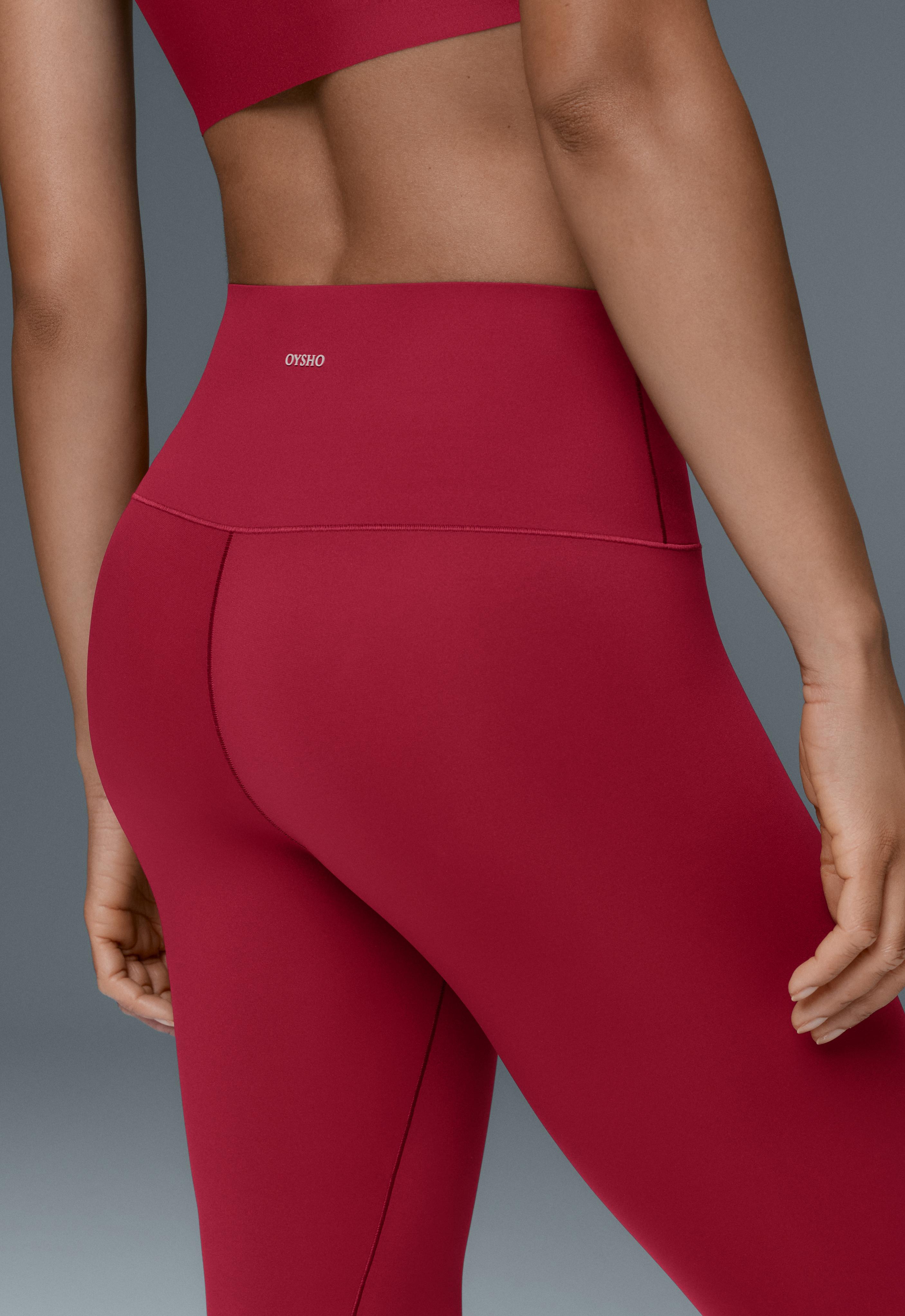 Perfect-adapt high-rise ankle-length leggings — PINK