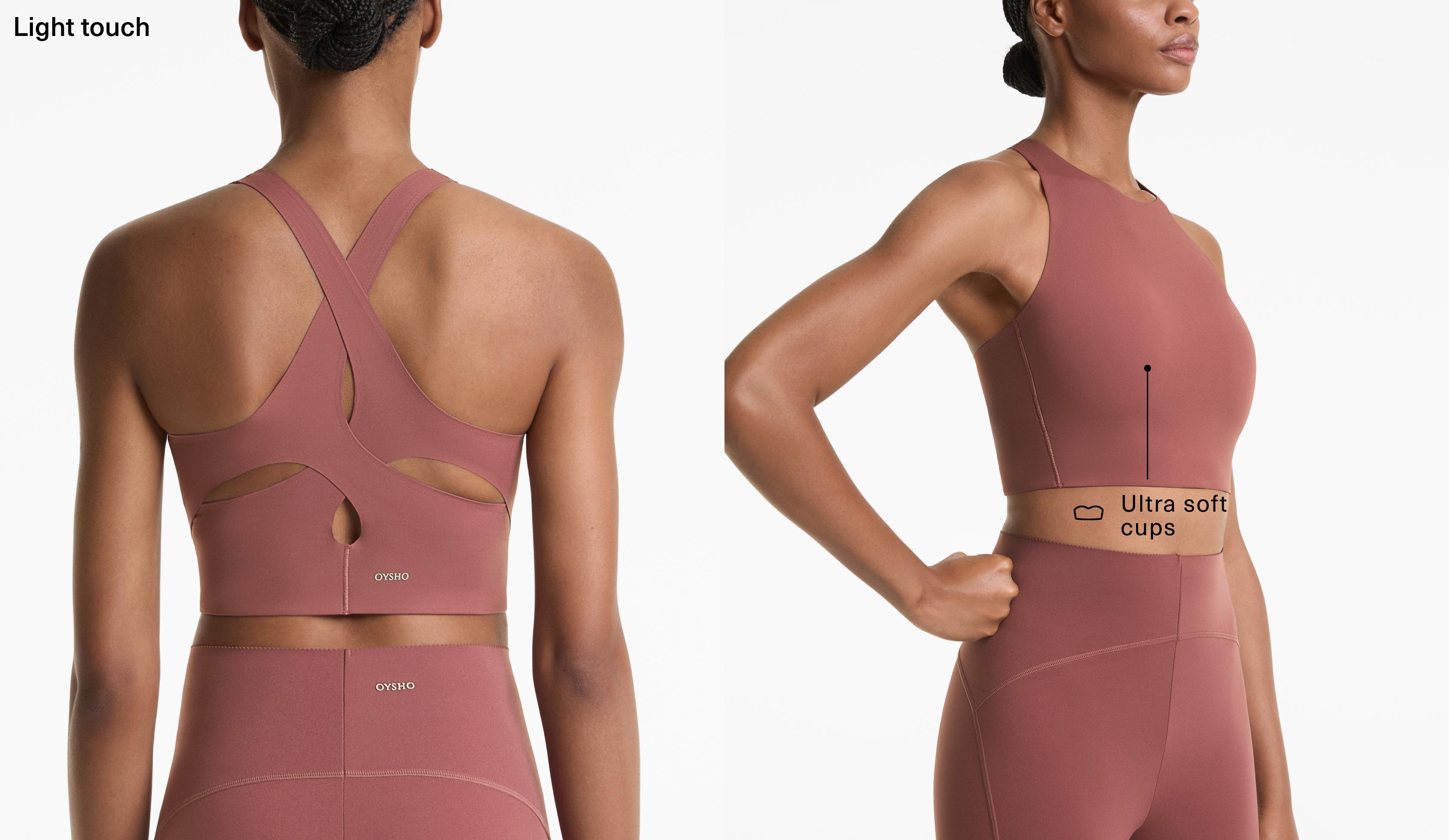 Brassière sport Light Touch maintien moyen