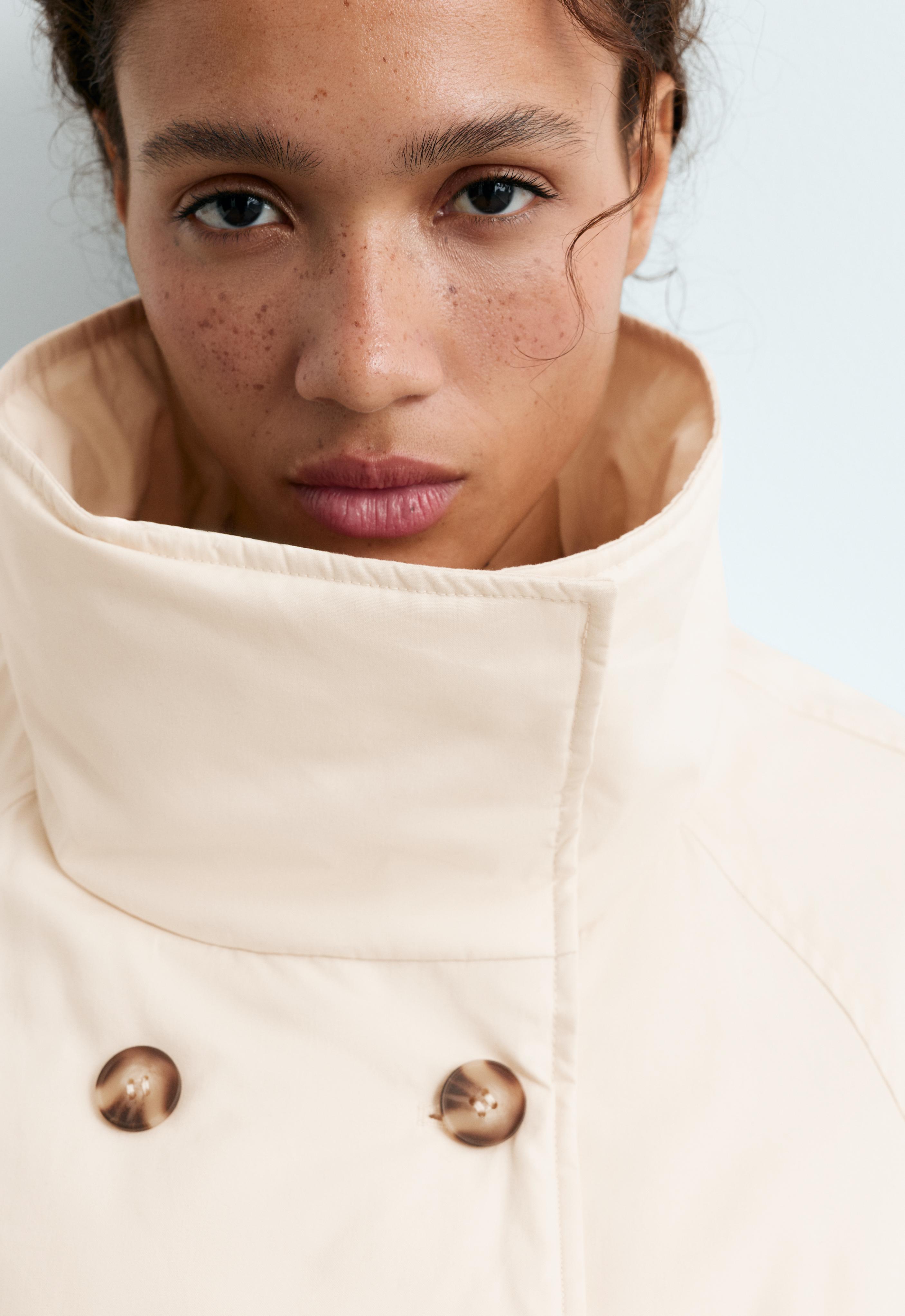 FELLEX® AEROGEL balloon padded short jacket — ECRU