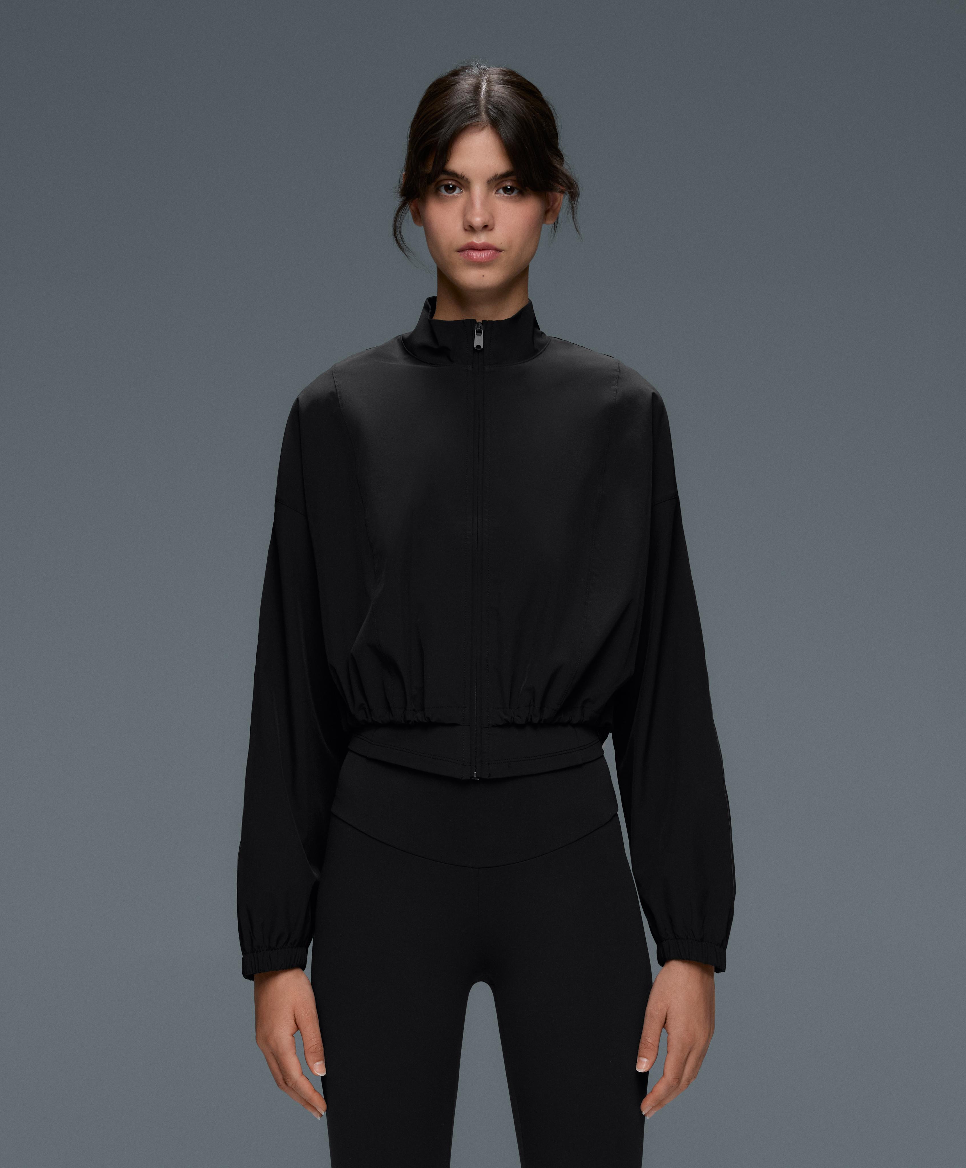 Double stretch technical jacket — BLACK