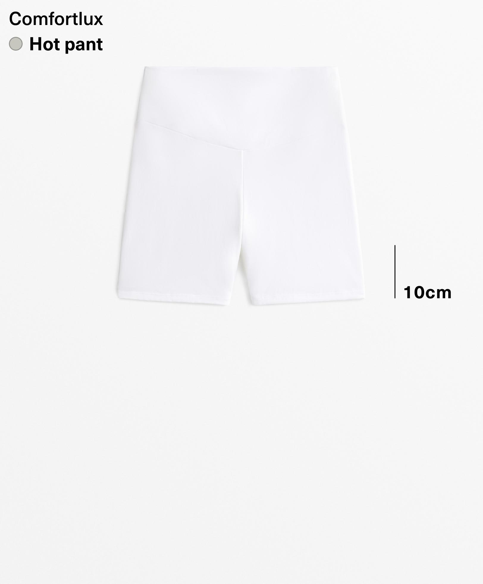 Comfortlux high-rise 10cm hot pants