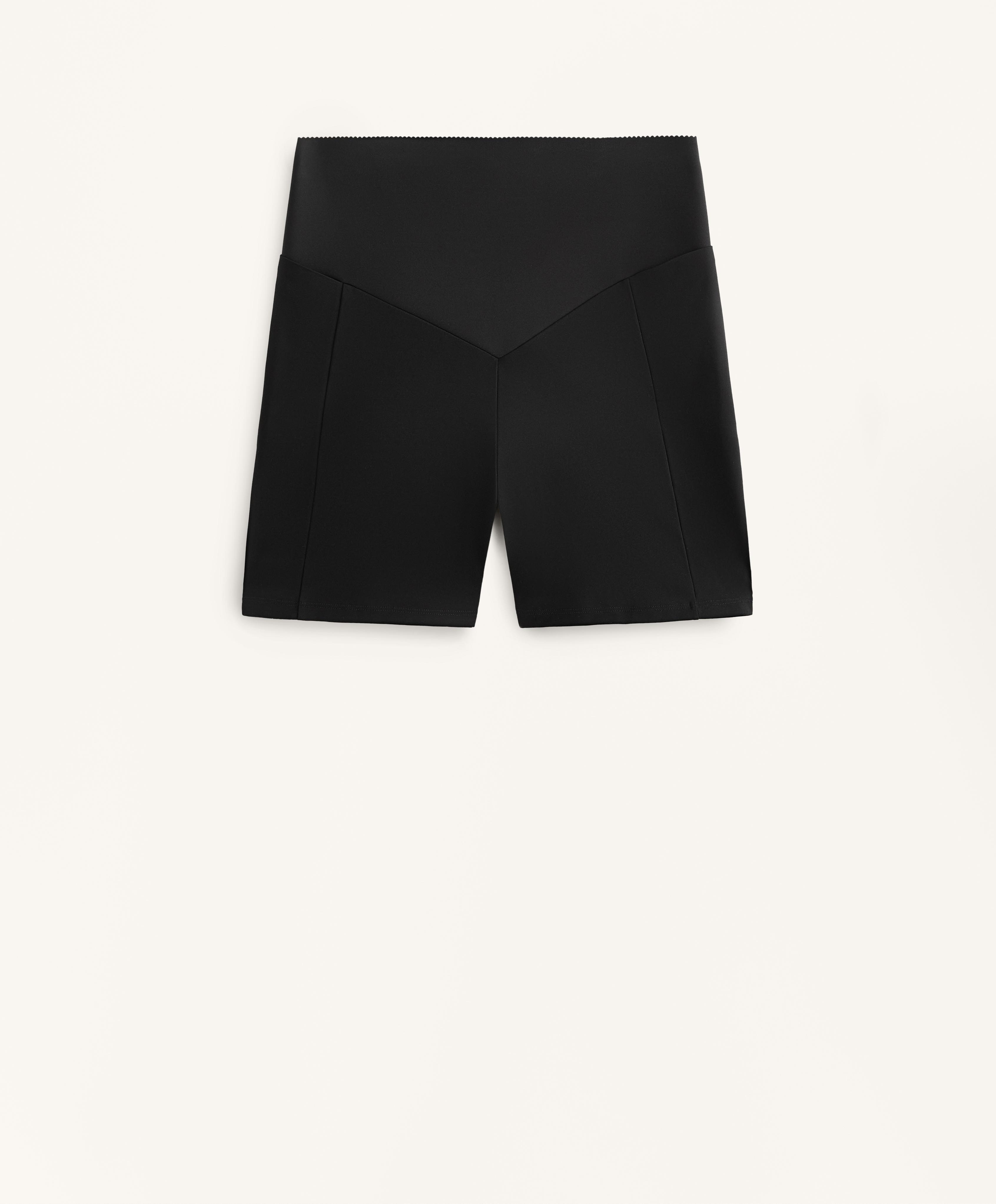 Hot pants high rise Compressive pocket 10 cm