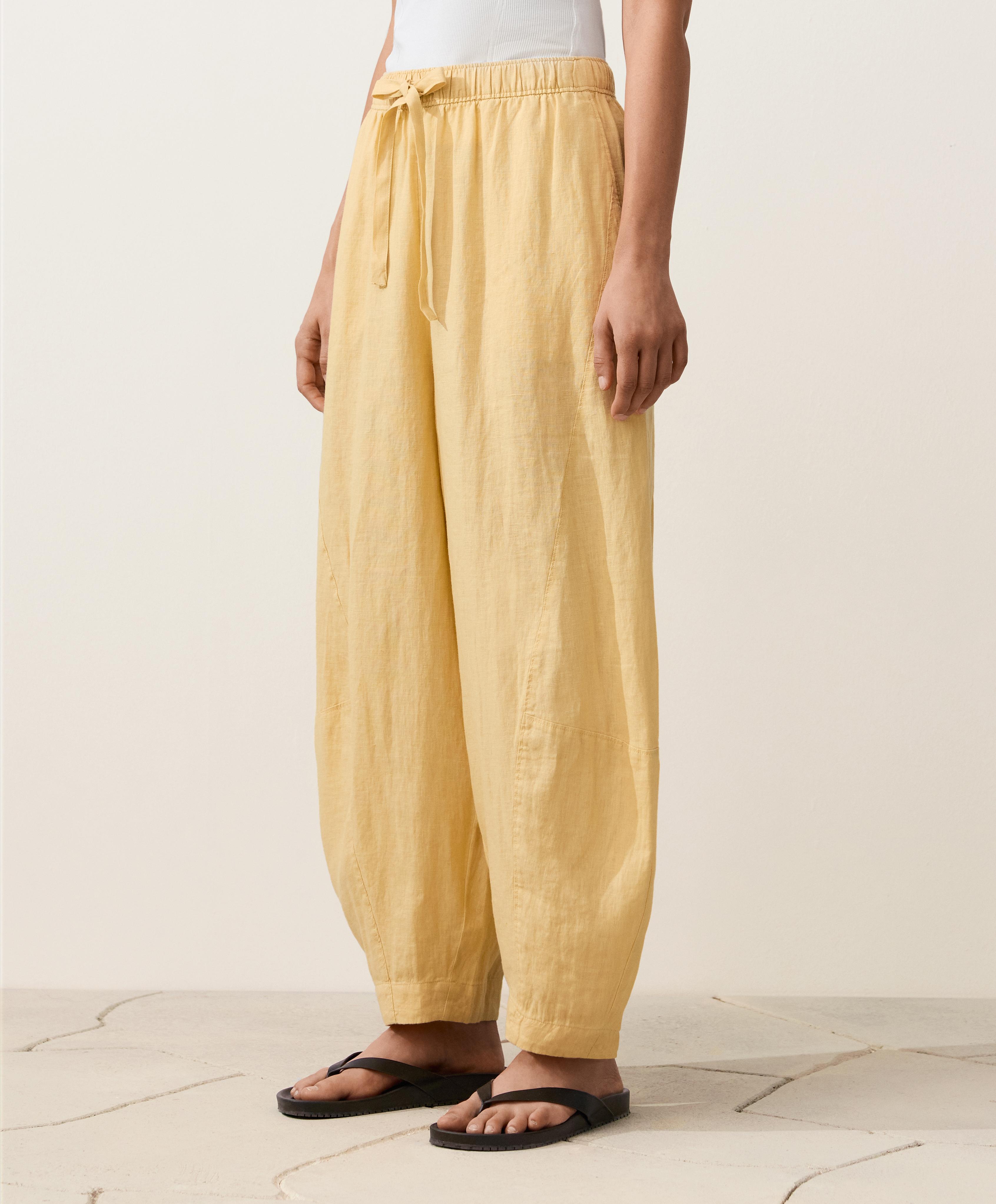 Pantalon balloon 100 % lin Pantalon balloon 100 % lin