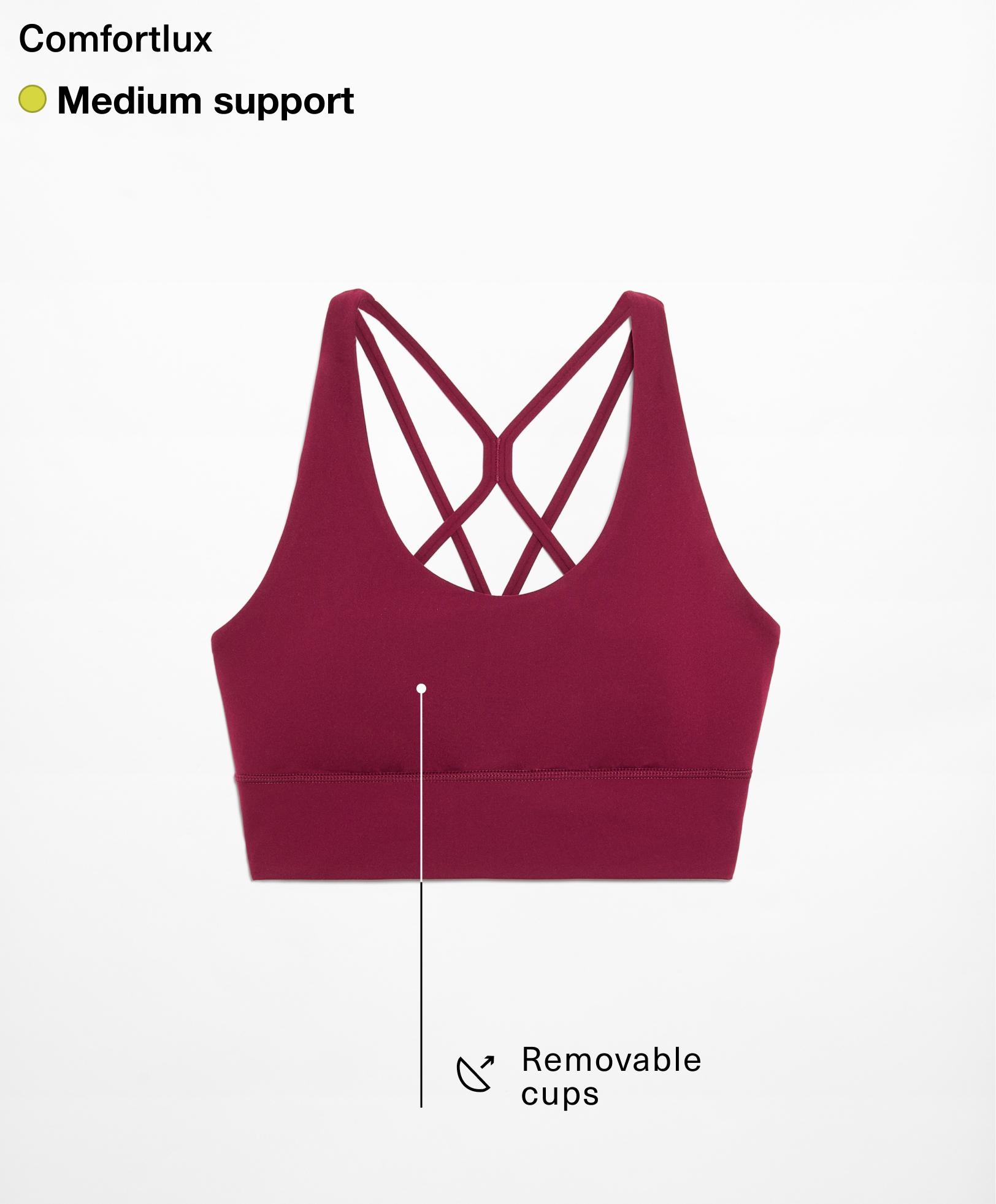 Brassière sport comfortlux à maintien modéré et bonnets