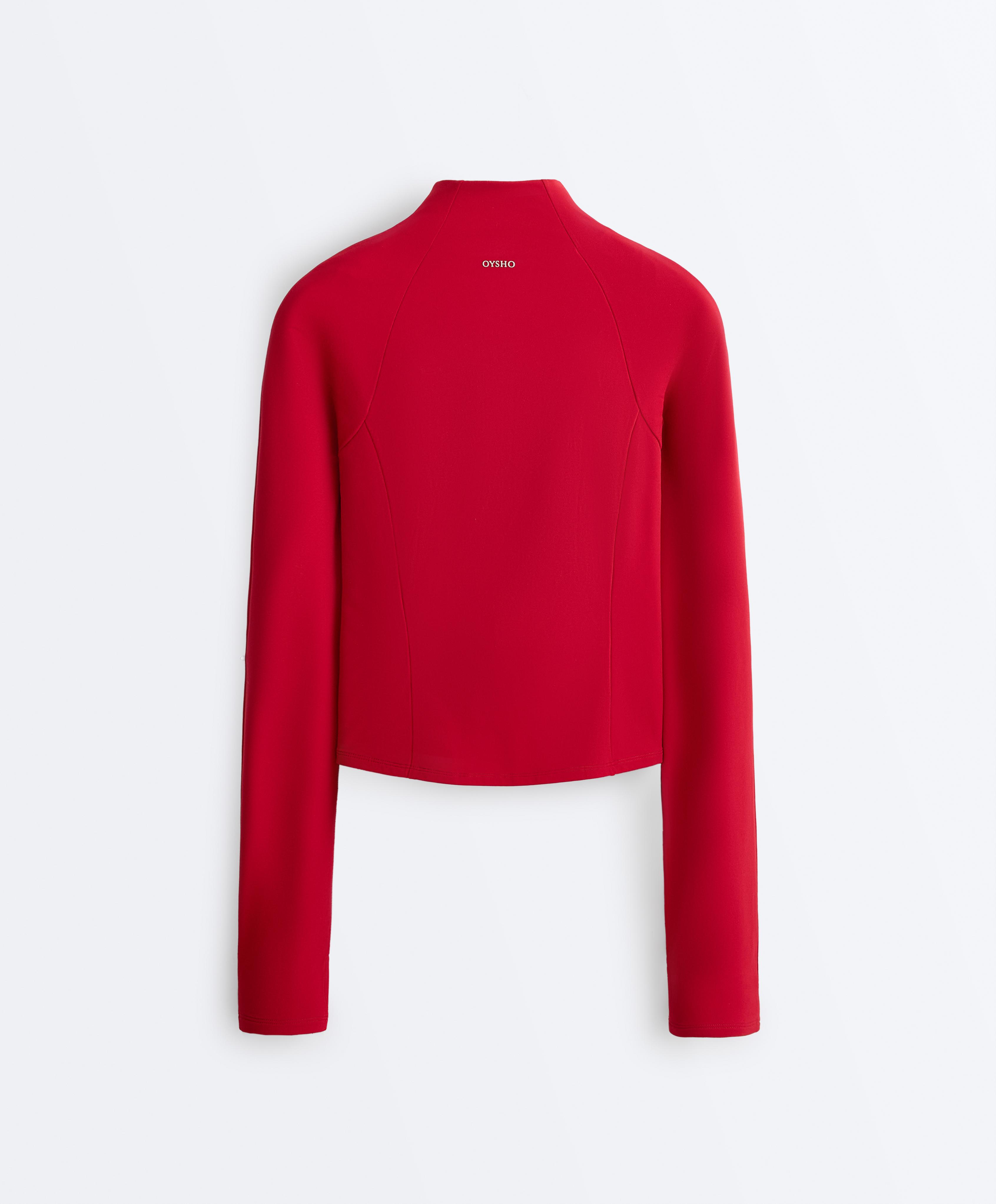 Light warm technical jacket — BRIGHT RED