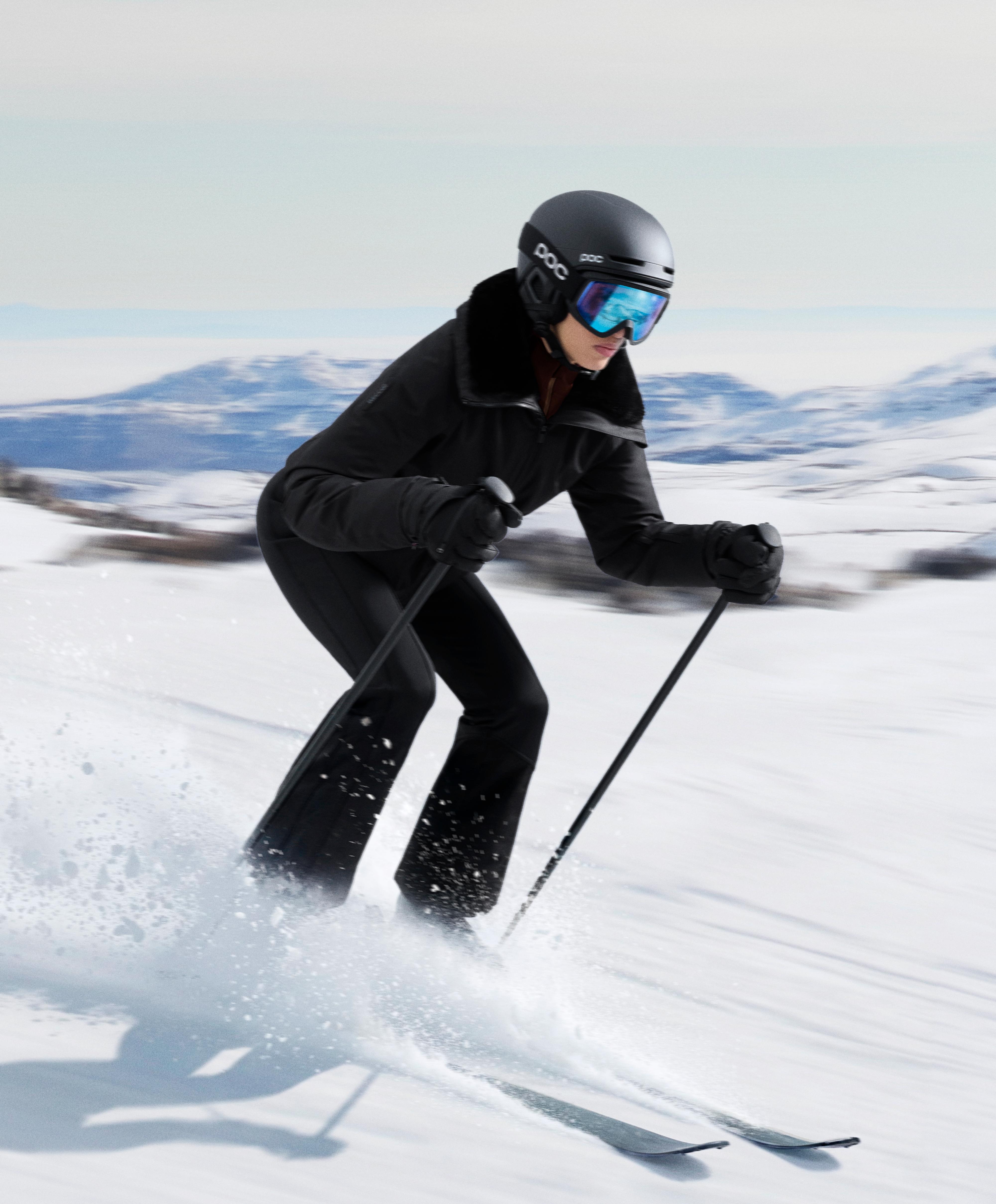 Primaloft® SKI waterproof padded jacket — BLACK