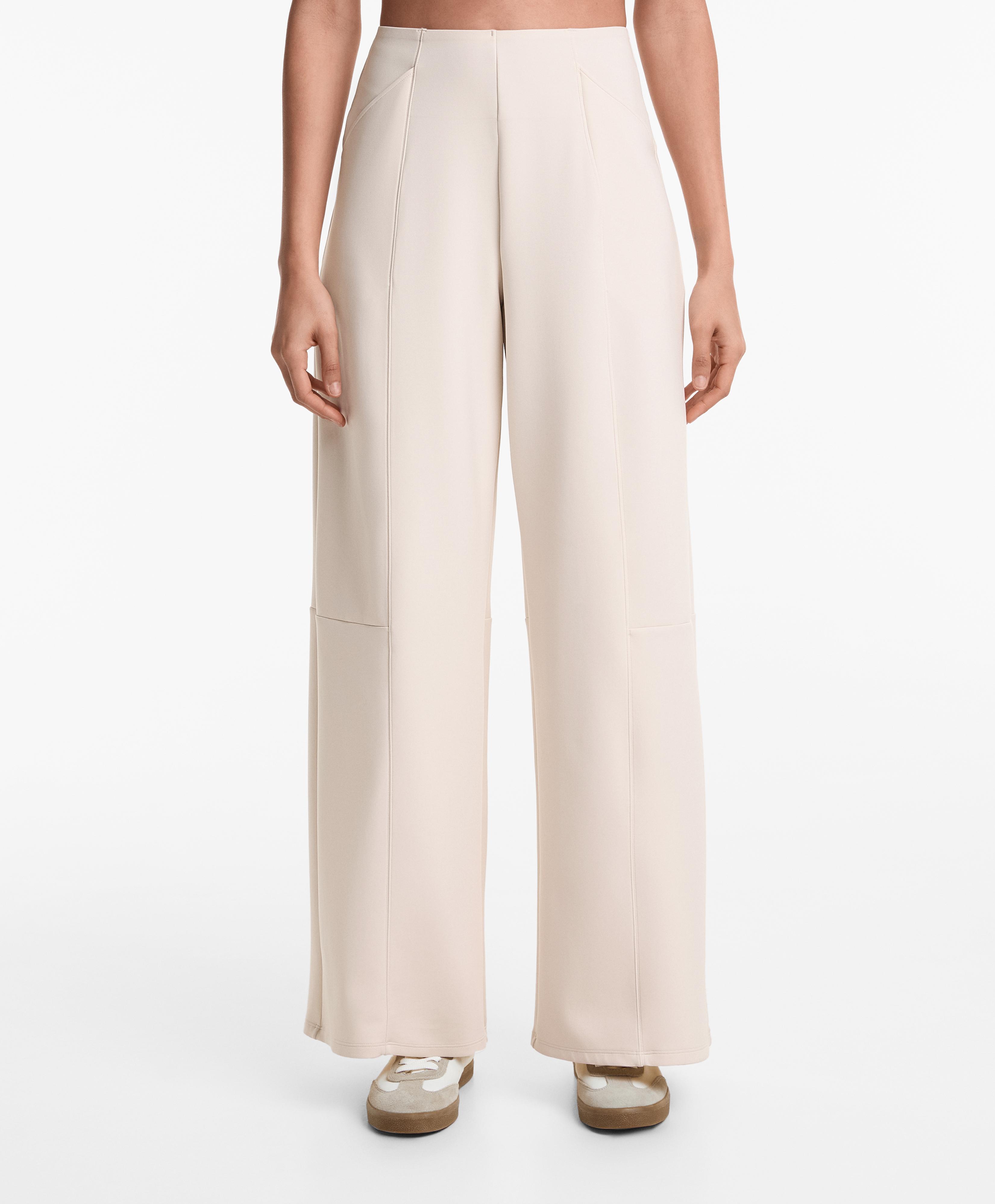 Pantalon large effet néoprène Pantalon large effet néoprène