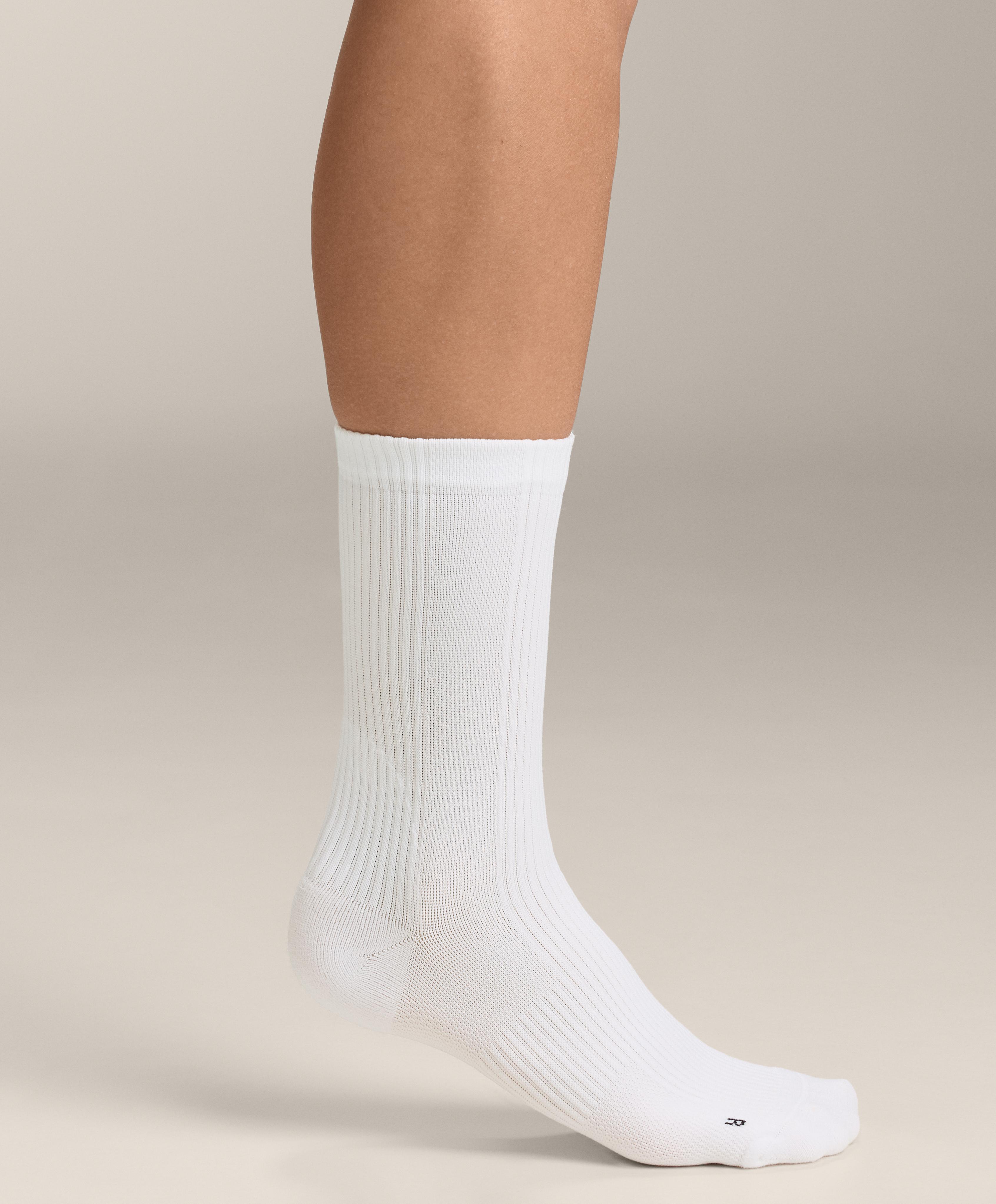 3 pairs of Classic polyamide blend sports socks — LIME