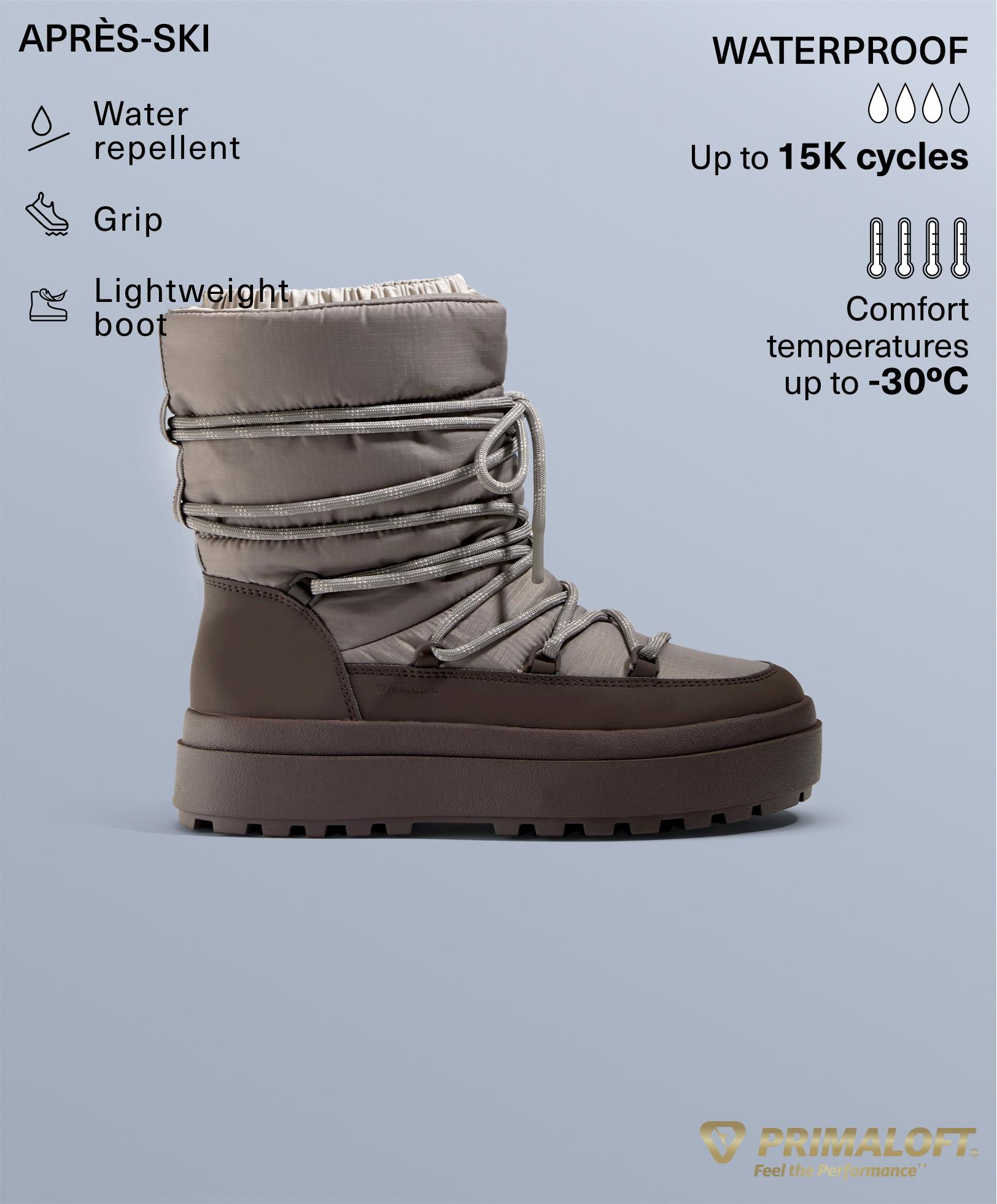 Combined lace-up boot Combined lace-up boot