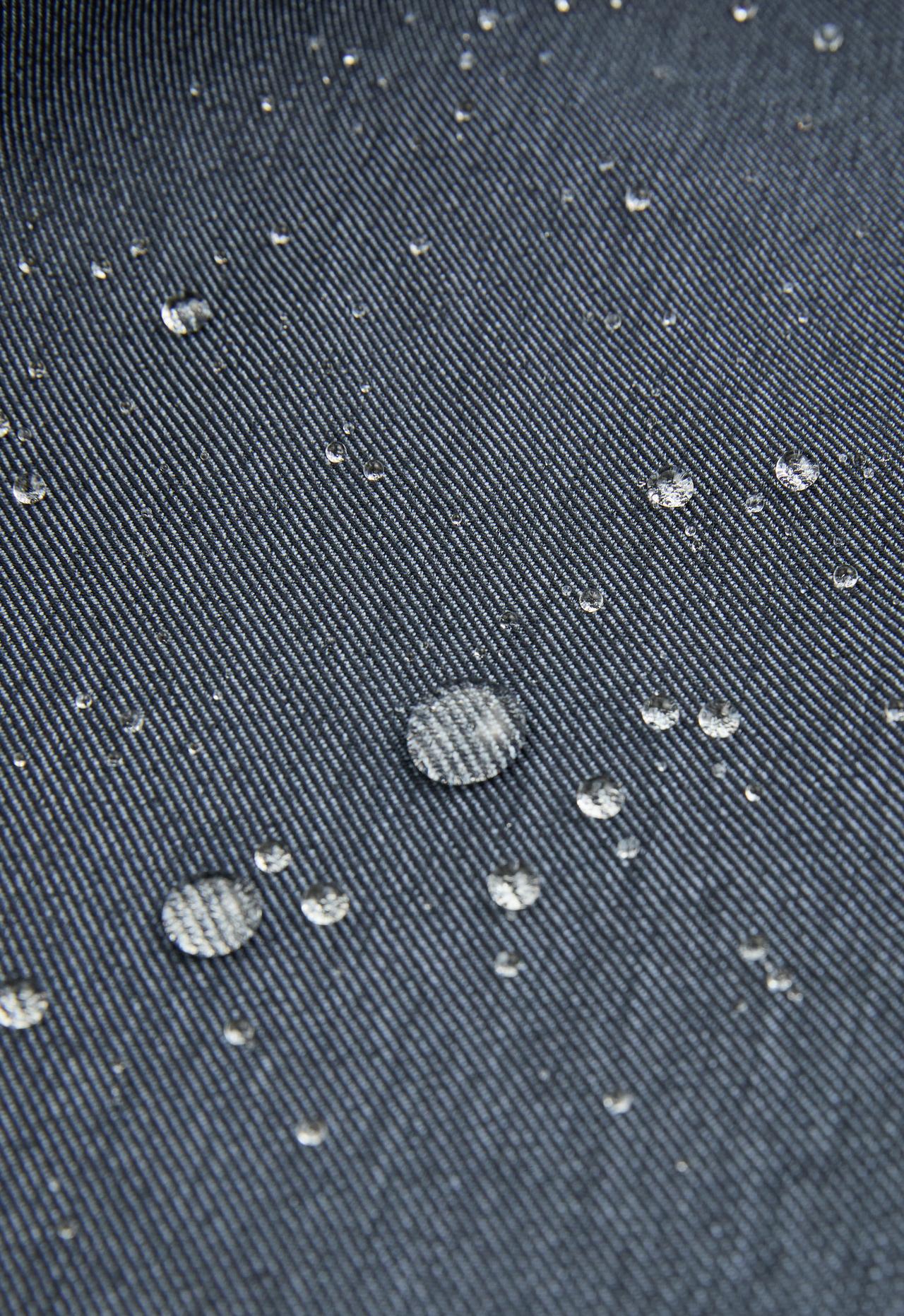 Straight 10k waterproof denim-effect jacket — DARK DENIM