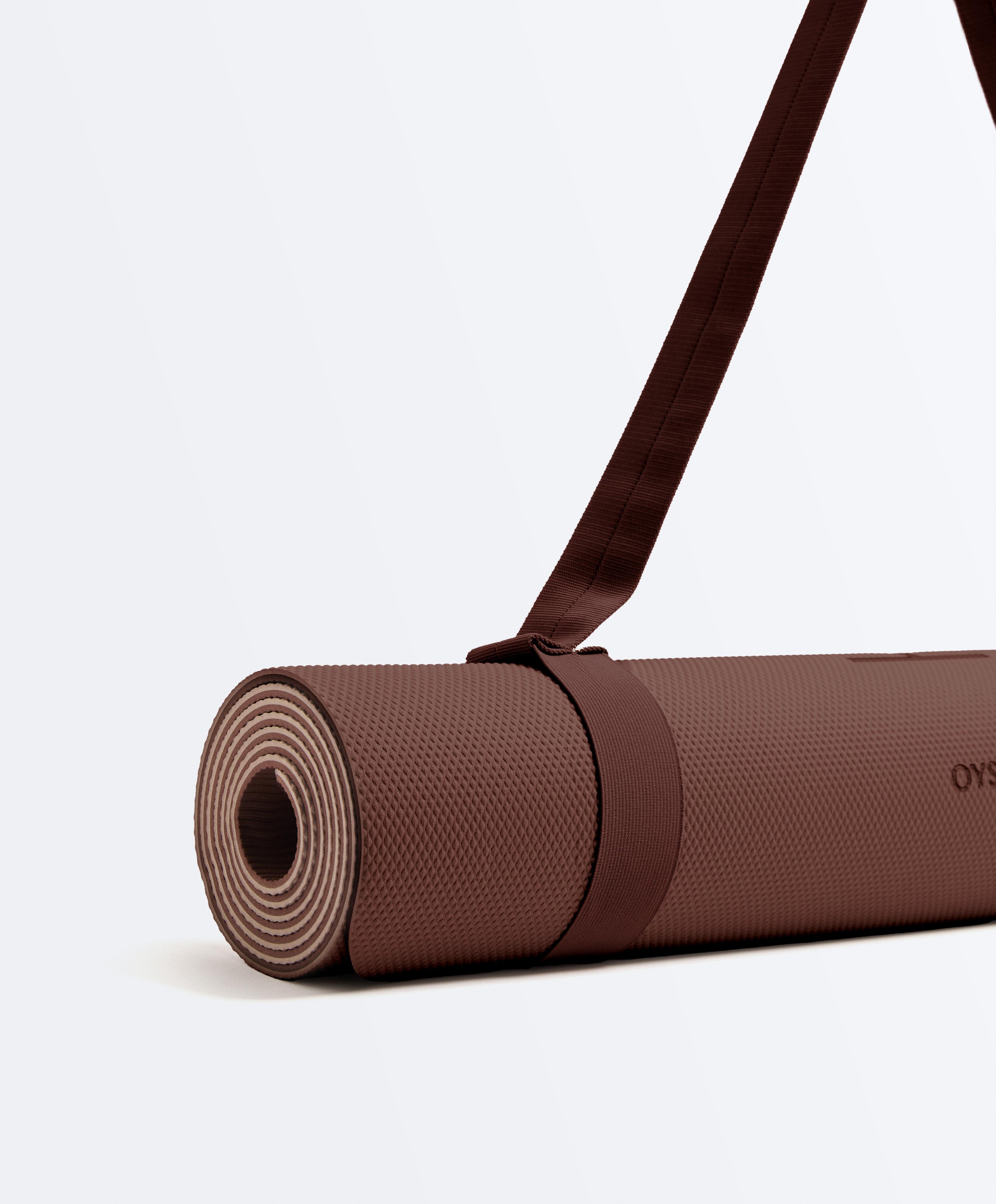 5mm yoga mat — BURGUNDY