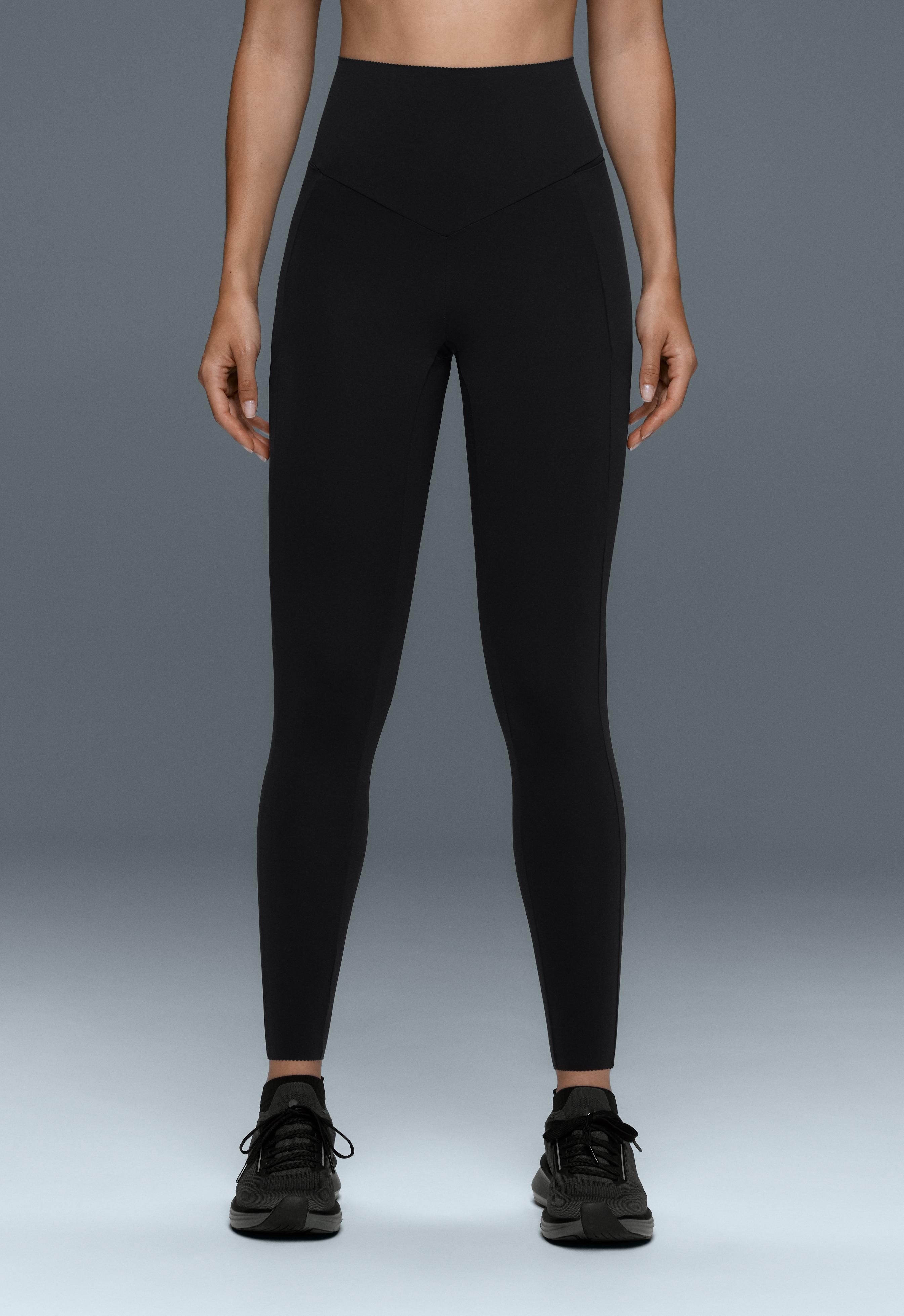 Compressive high-waisted pocket ankle-length leggings Compressive high-waisted pocket ankle-length leggings