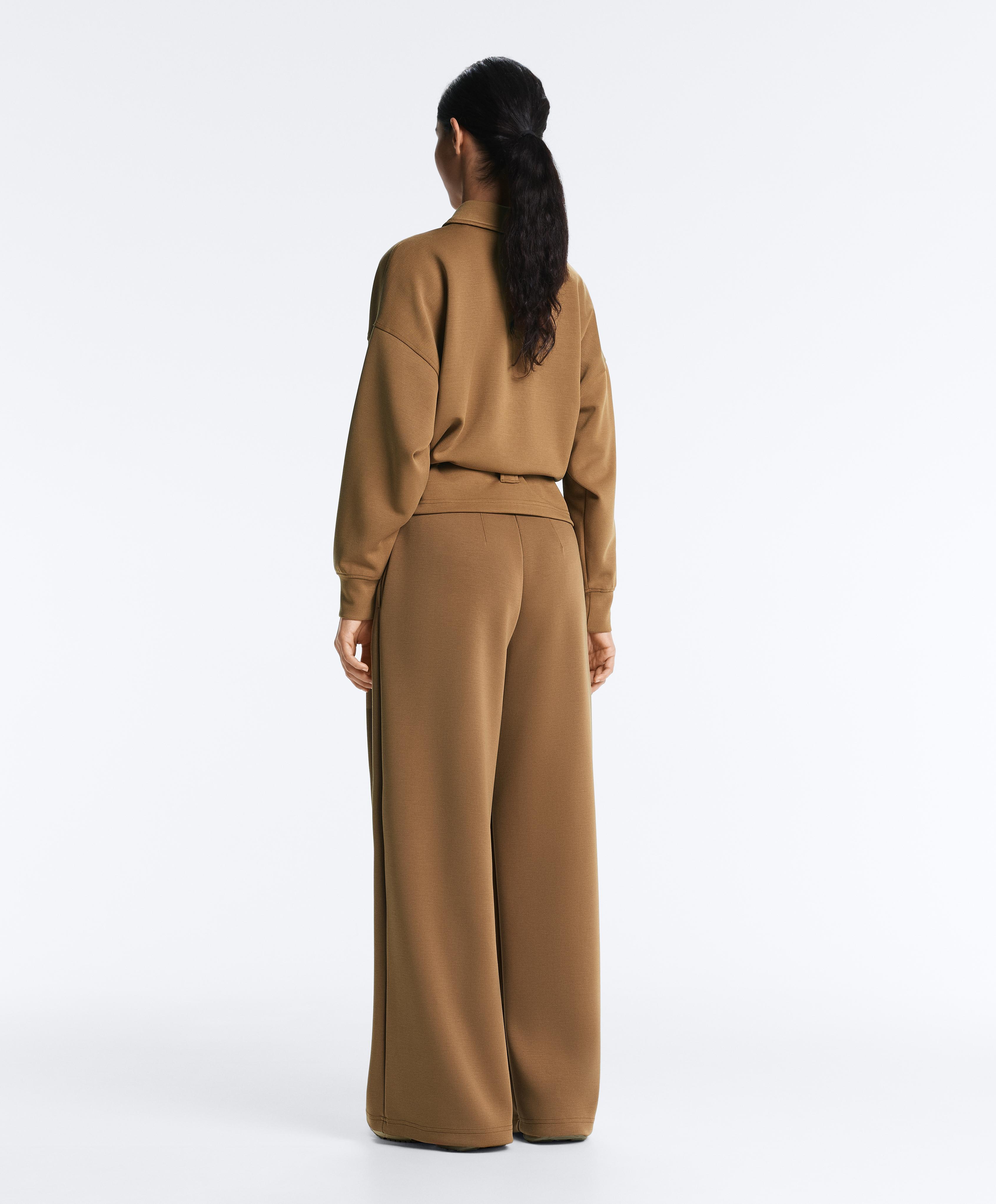 Twill Utility jacket with belt — COPPER