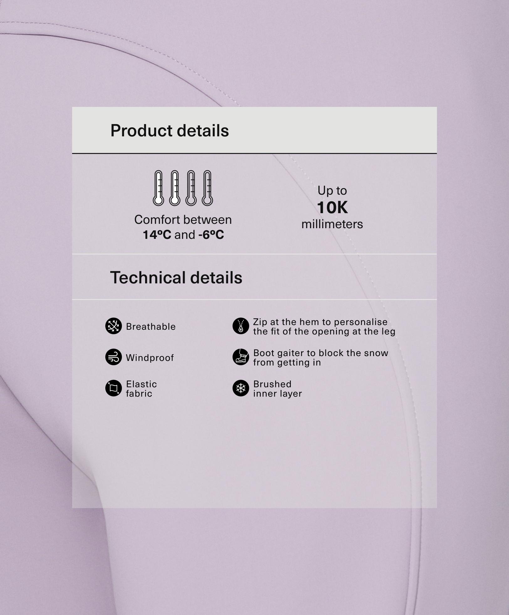 Water-resistant flare stretch SKI trousers - Sale Water-resistant flare stretch SKI trousers - Sale