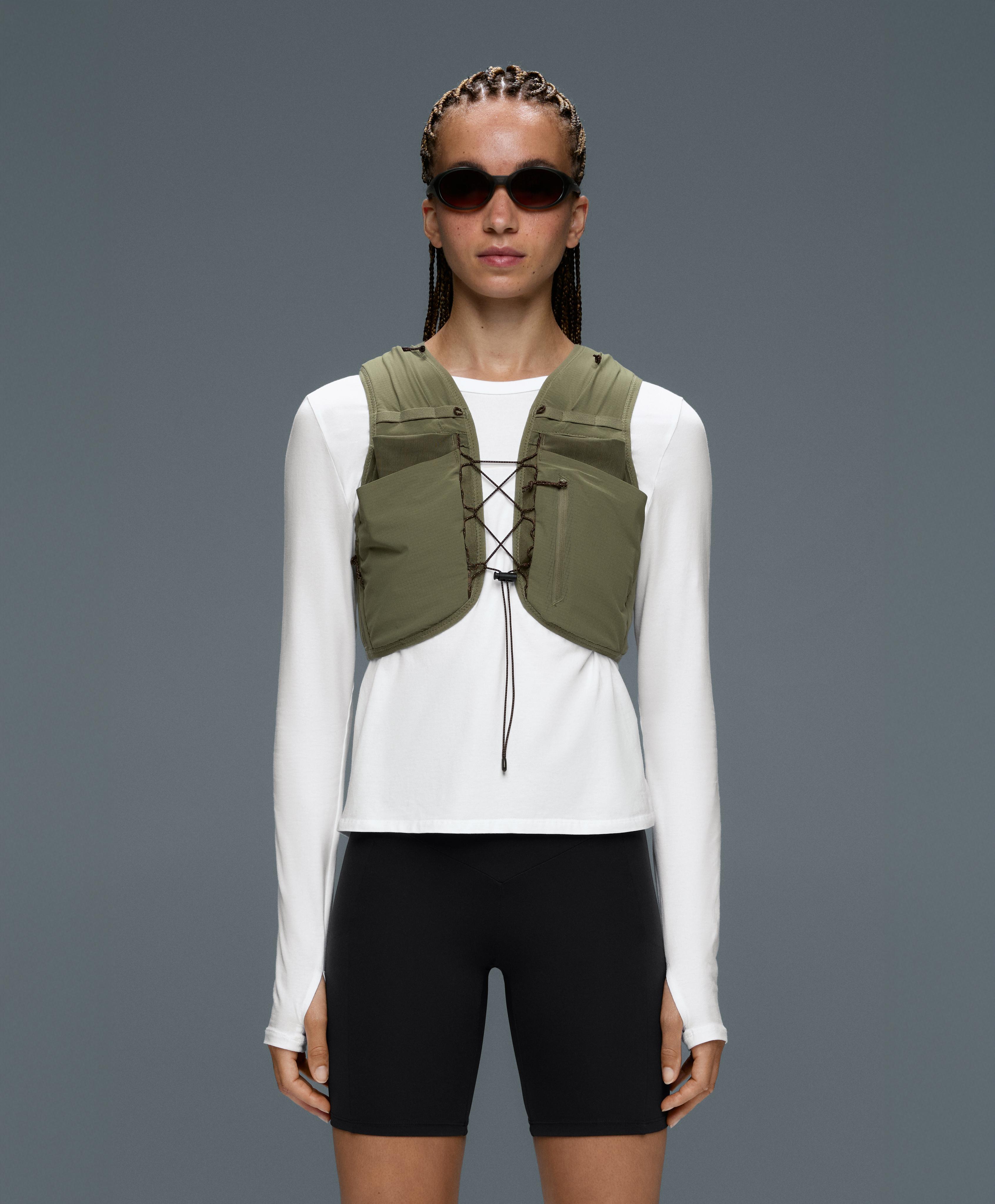 Running vest — DARK KHAKI