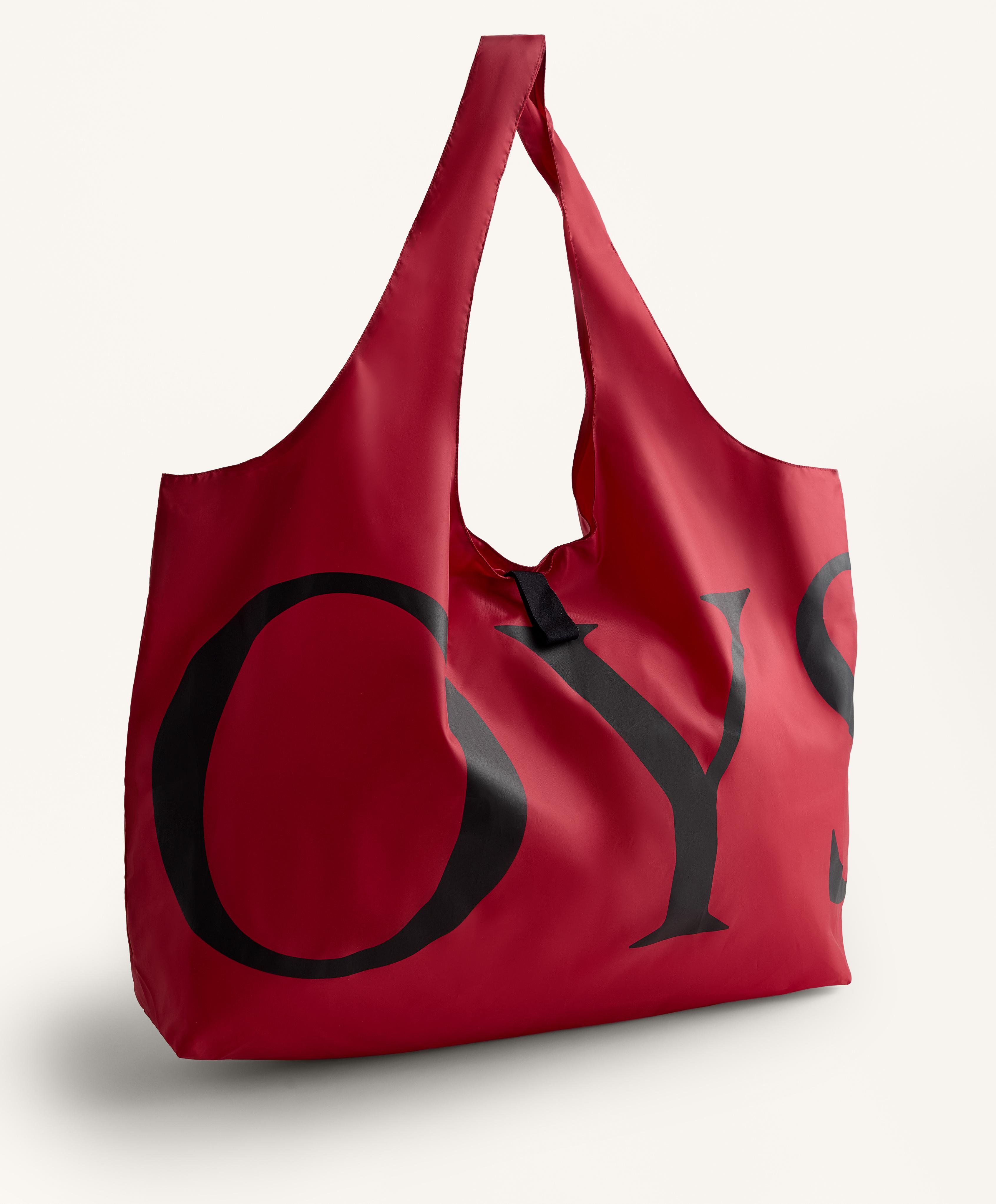 OYSHO Packable Bag — RED