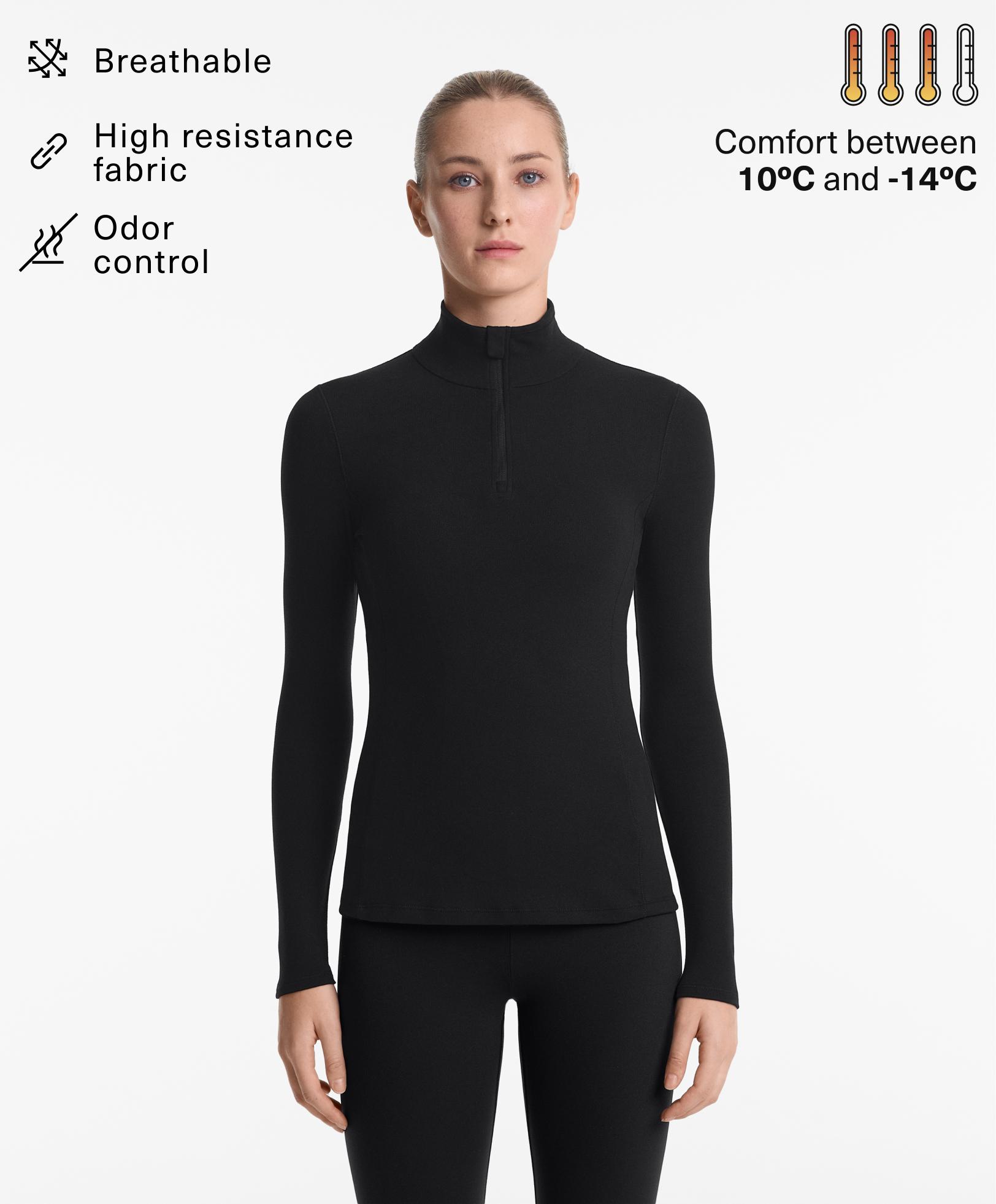 Kuschelig warmes Performance-Shirt Base Layers