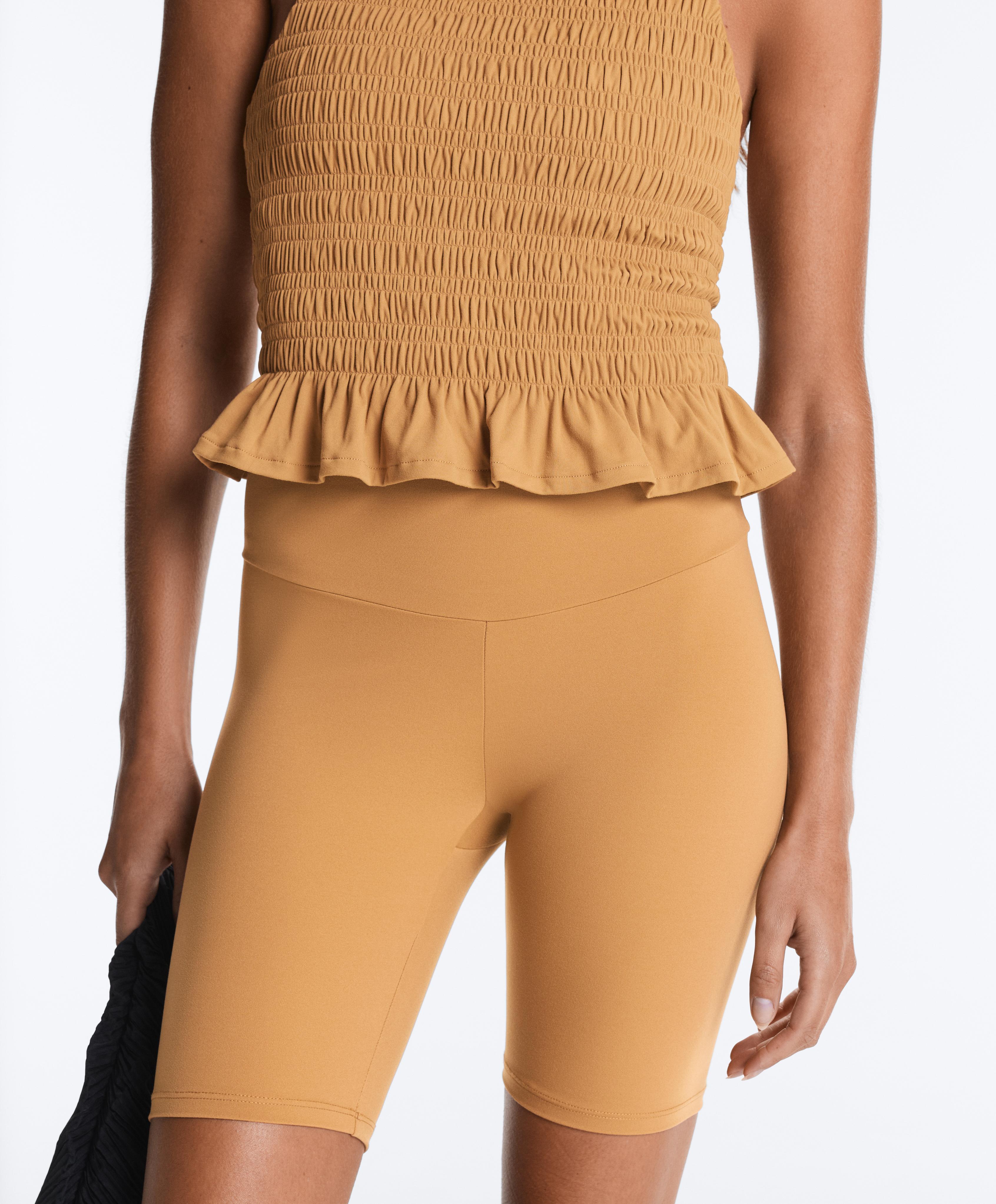 Comfortlux smock tank top — MUSTARD