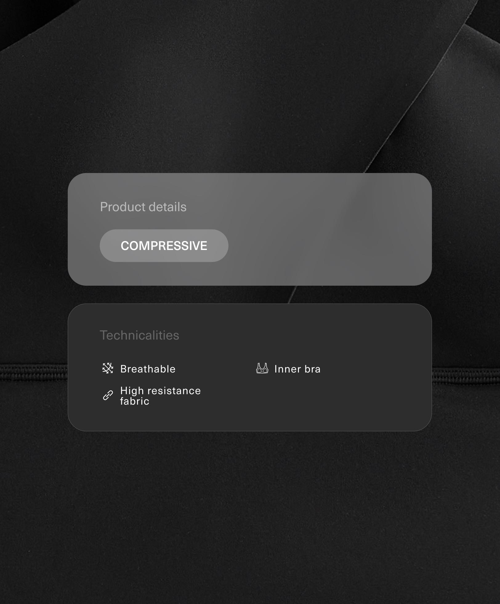 Tank top Compressive cruzado - Rebajas Tank top Compressive cruzado - Rebajas