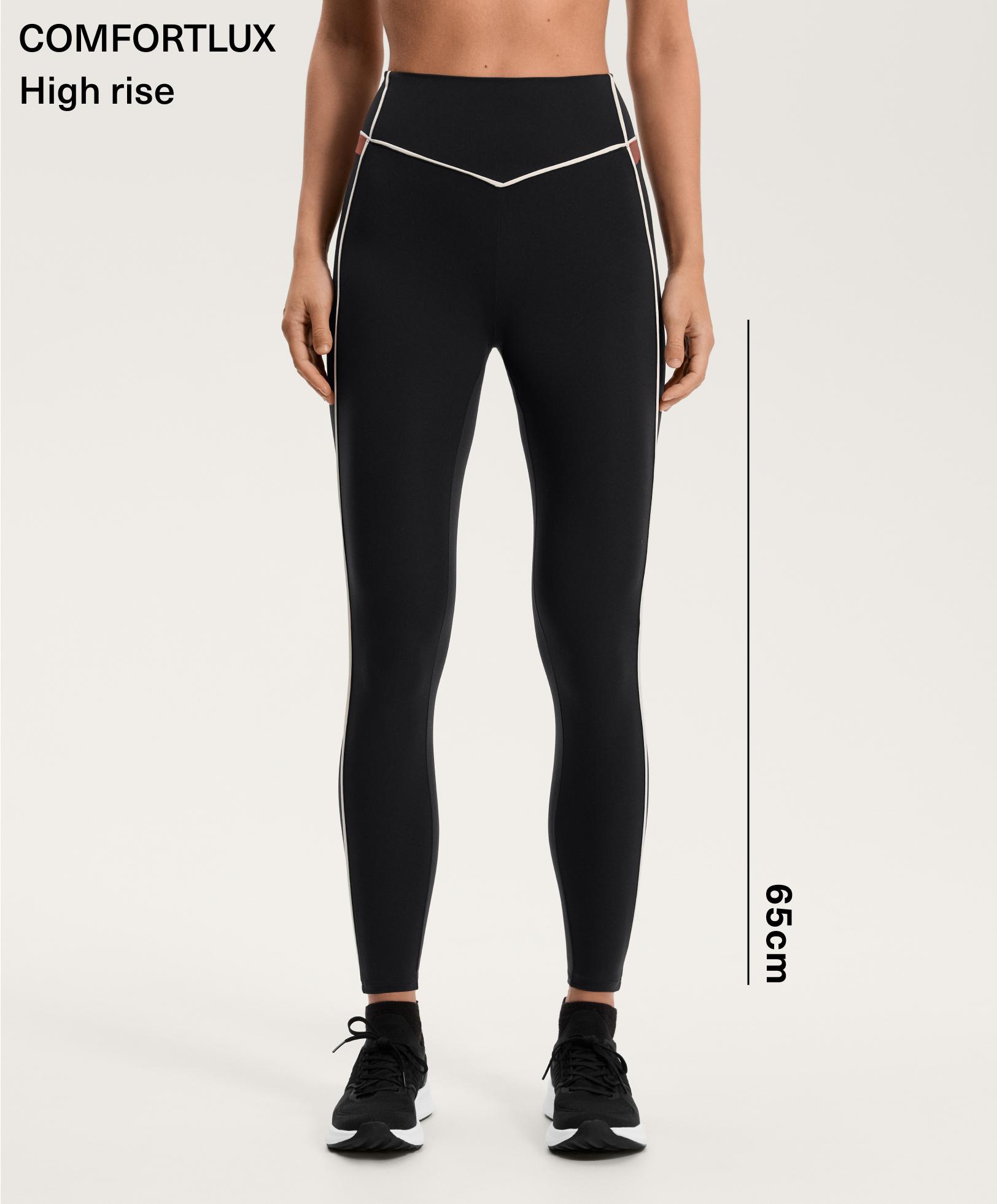Comfortlux high-rise piping 65cm ankle-length leggings