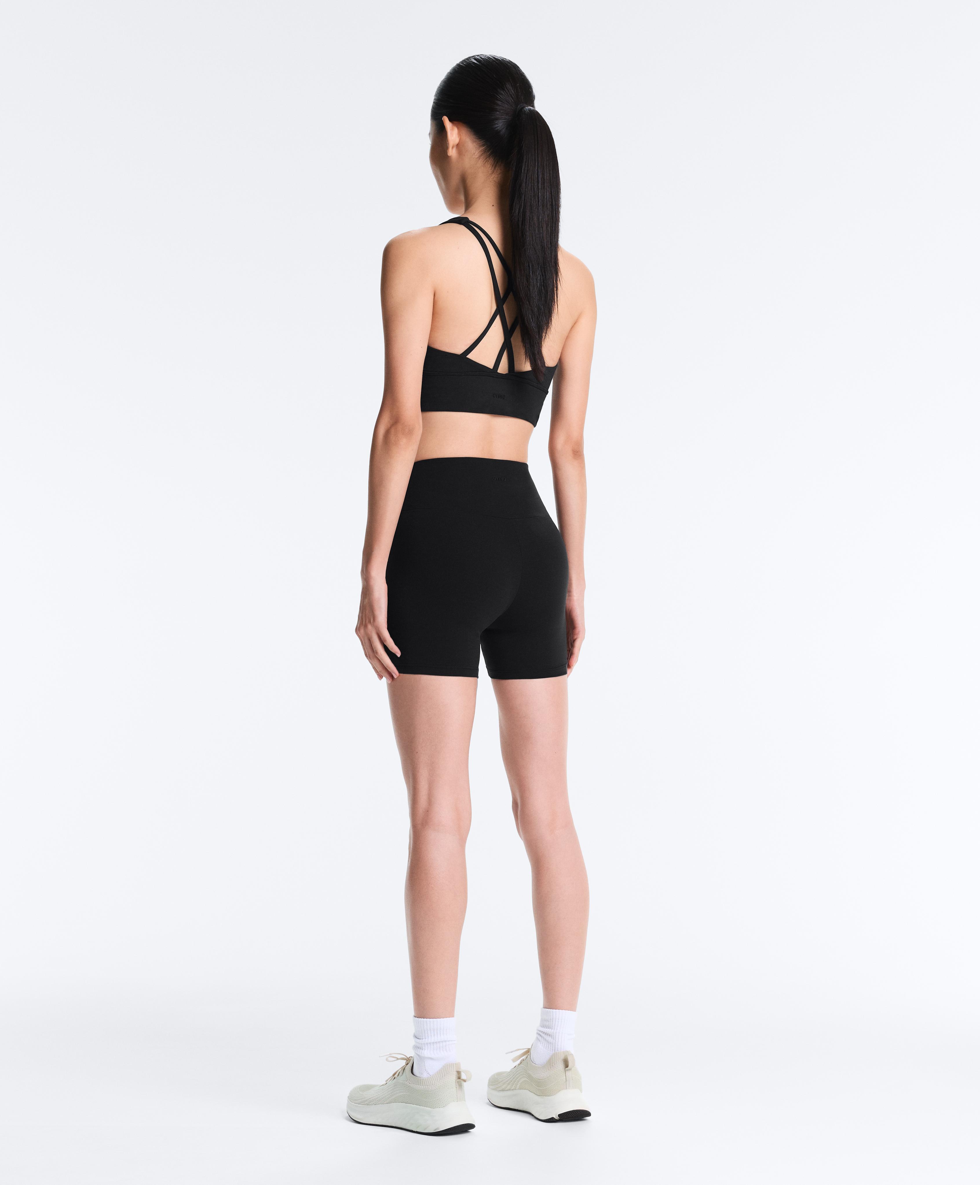 Total look hot pant 10cm Comfortlux noir avec soutien-gorge