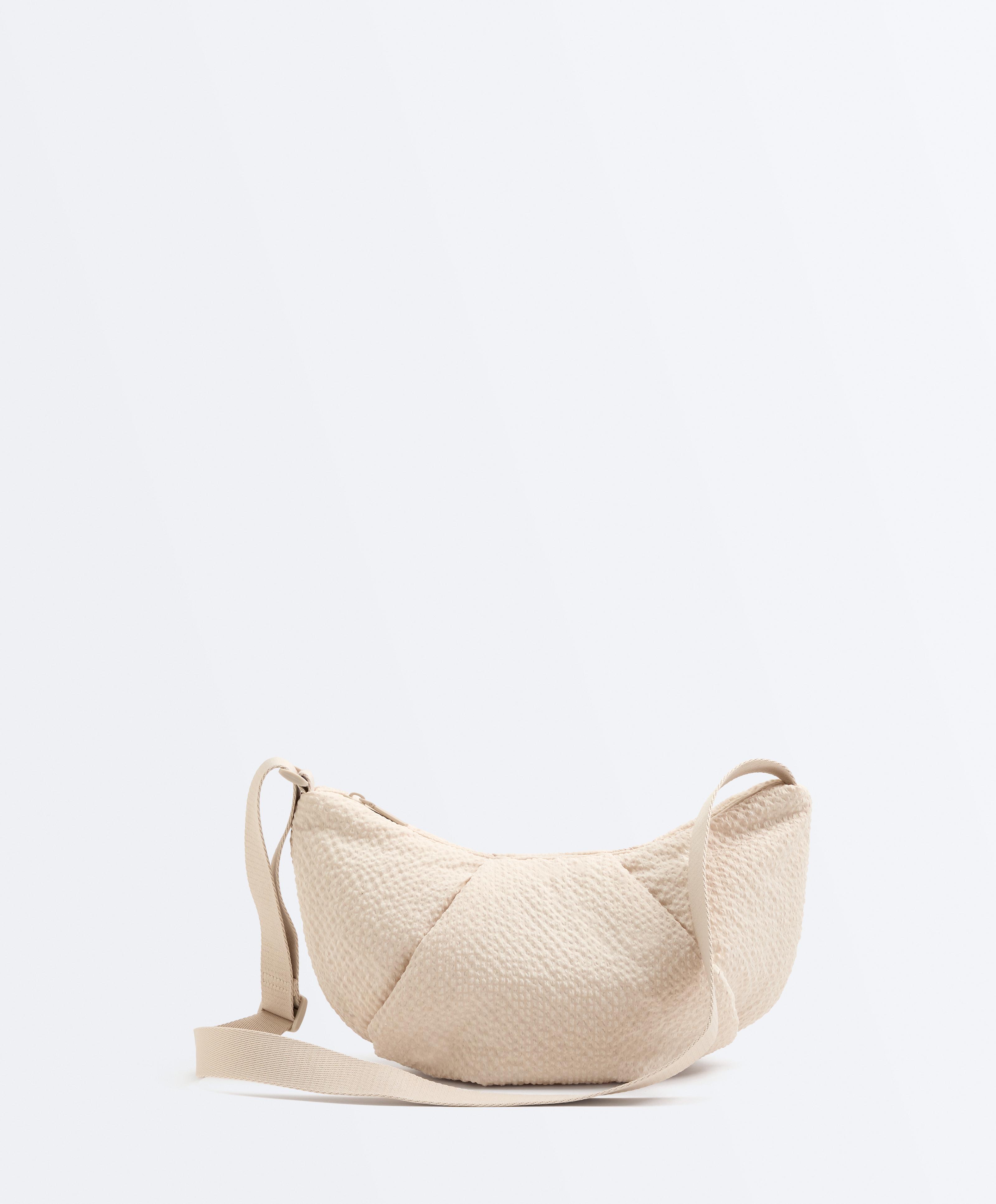 Bolso bandolera acolchada textura