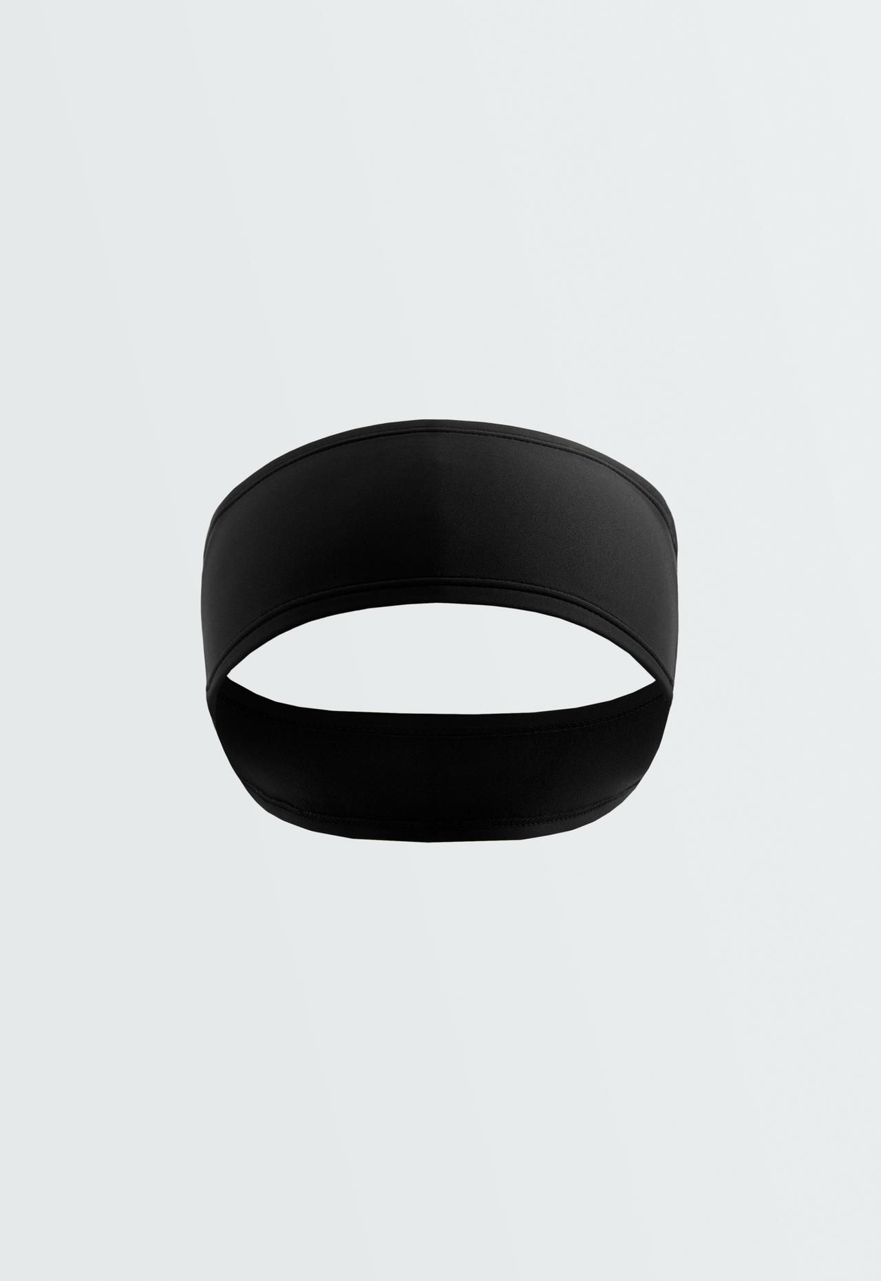 Sports head band — BLACK