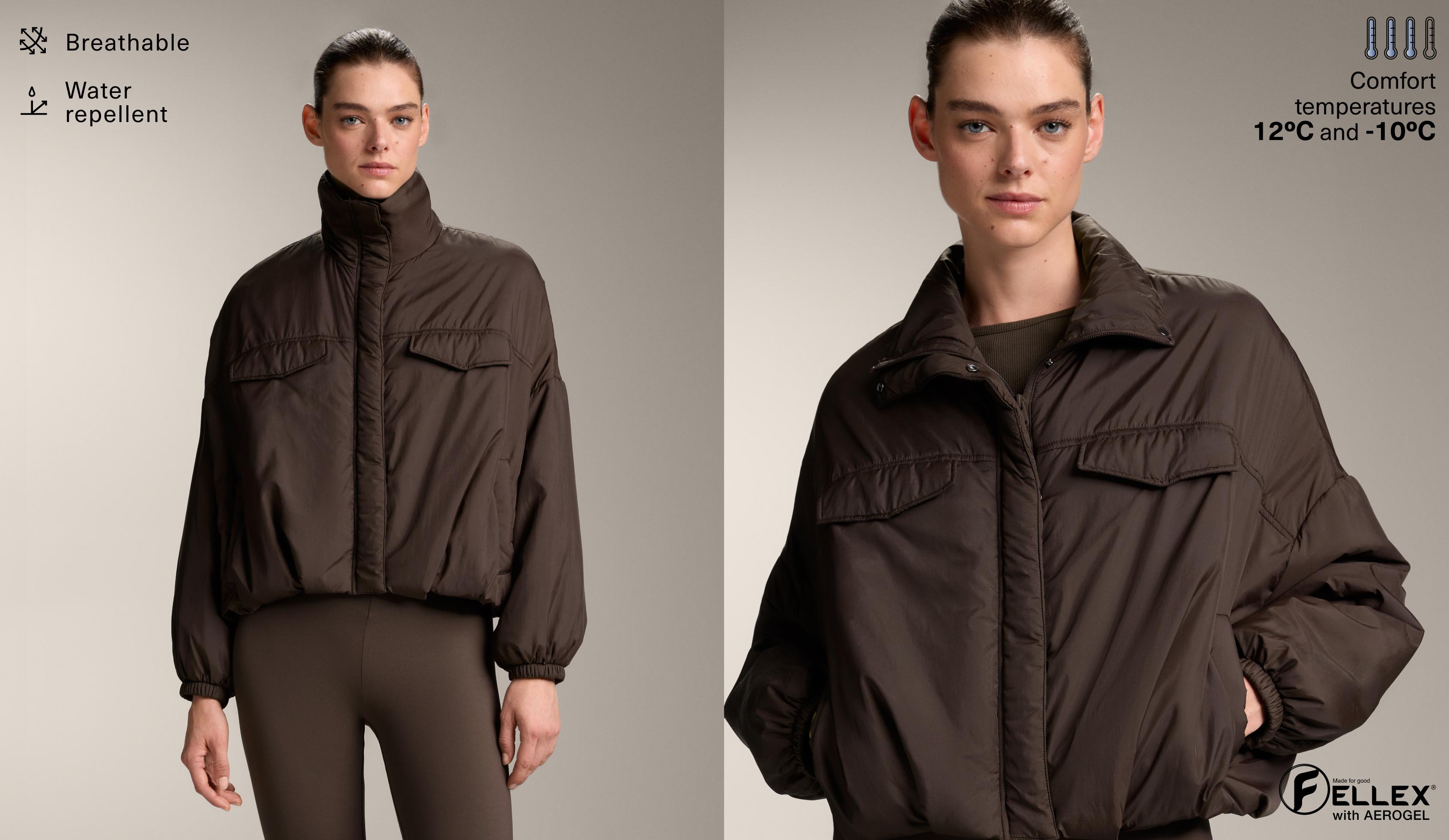 Water-repellent FELLEX® AEROGEL balloon jacket