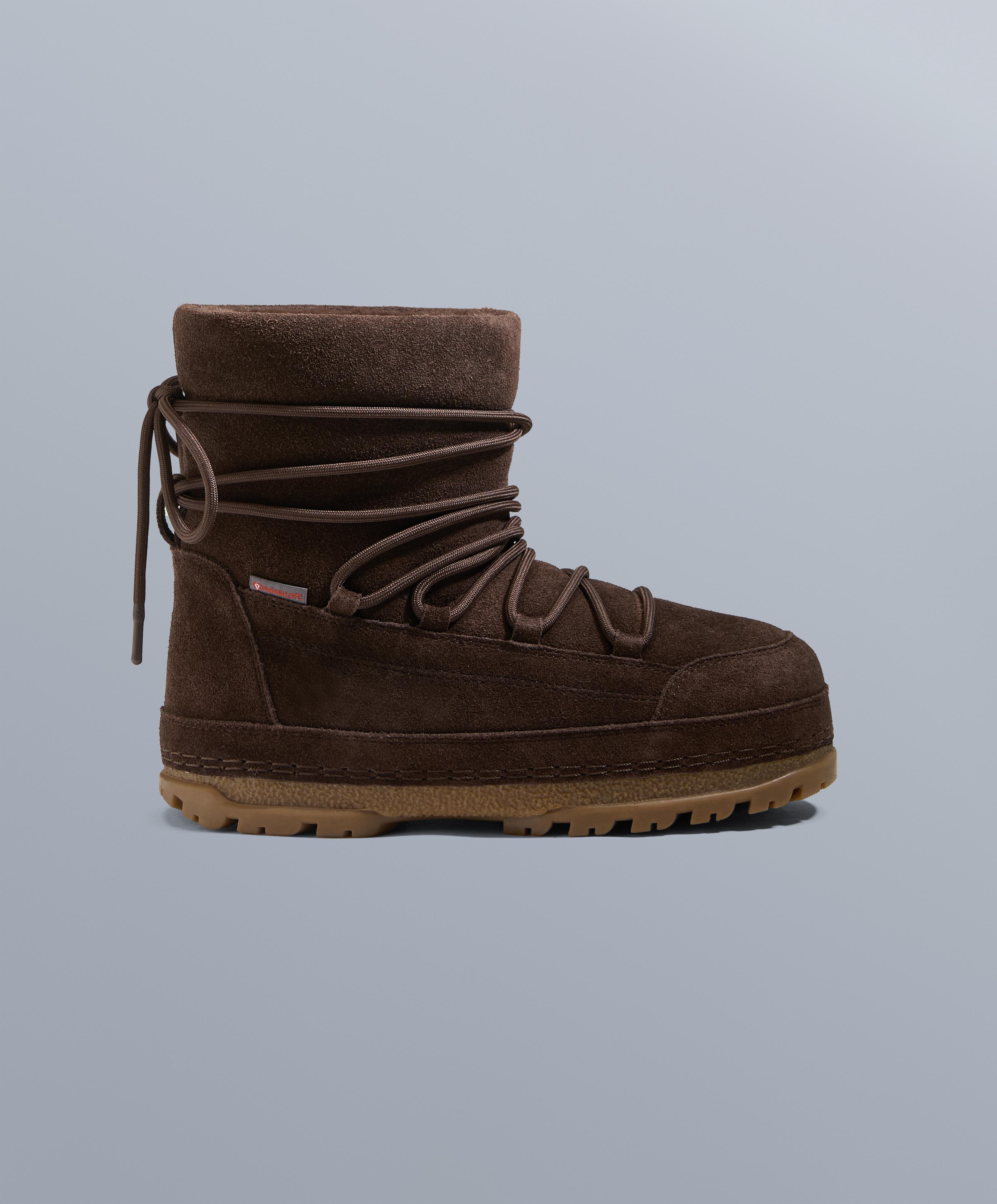 Bottes techniques à lacets en daim Bottes techniques à lacets en daim