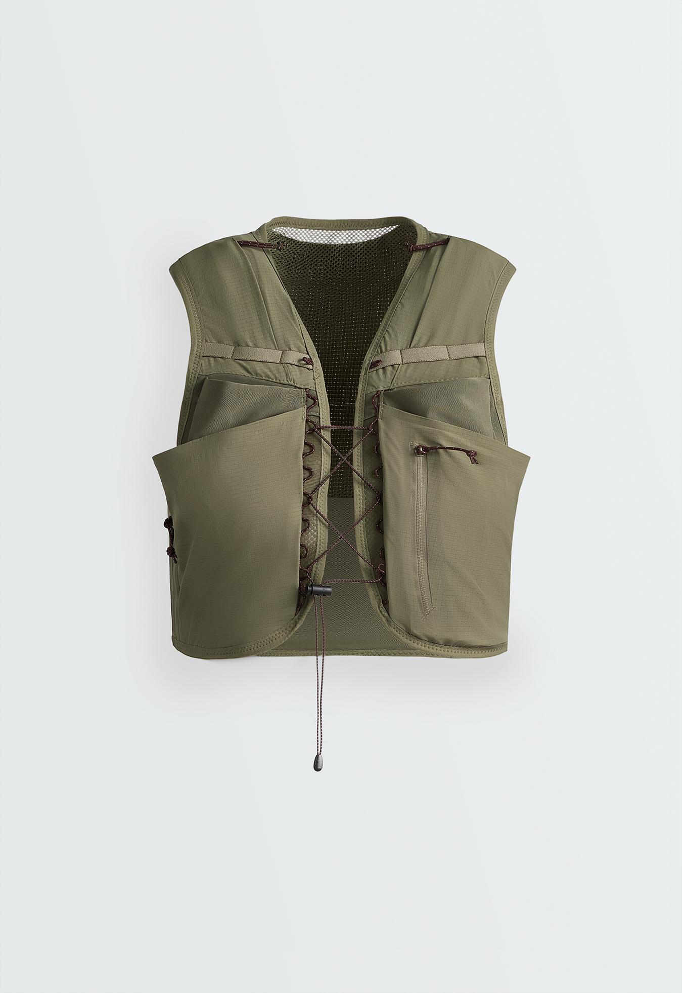 Running vest — DARK KHAKI