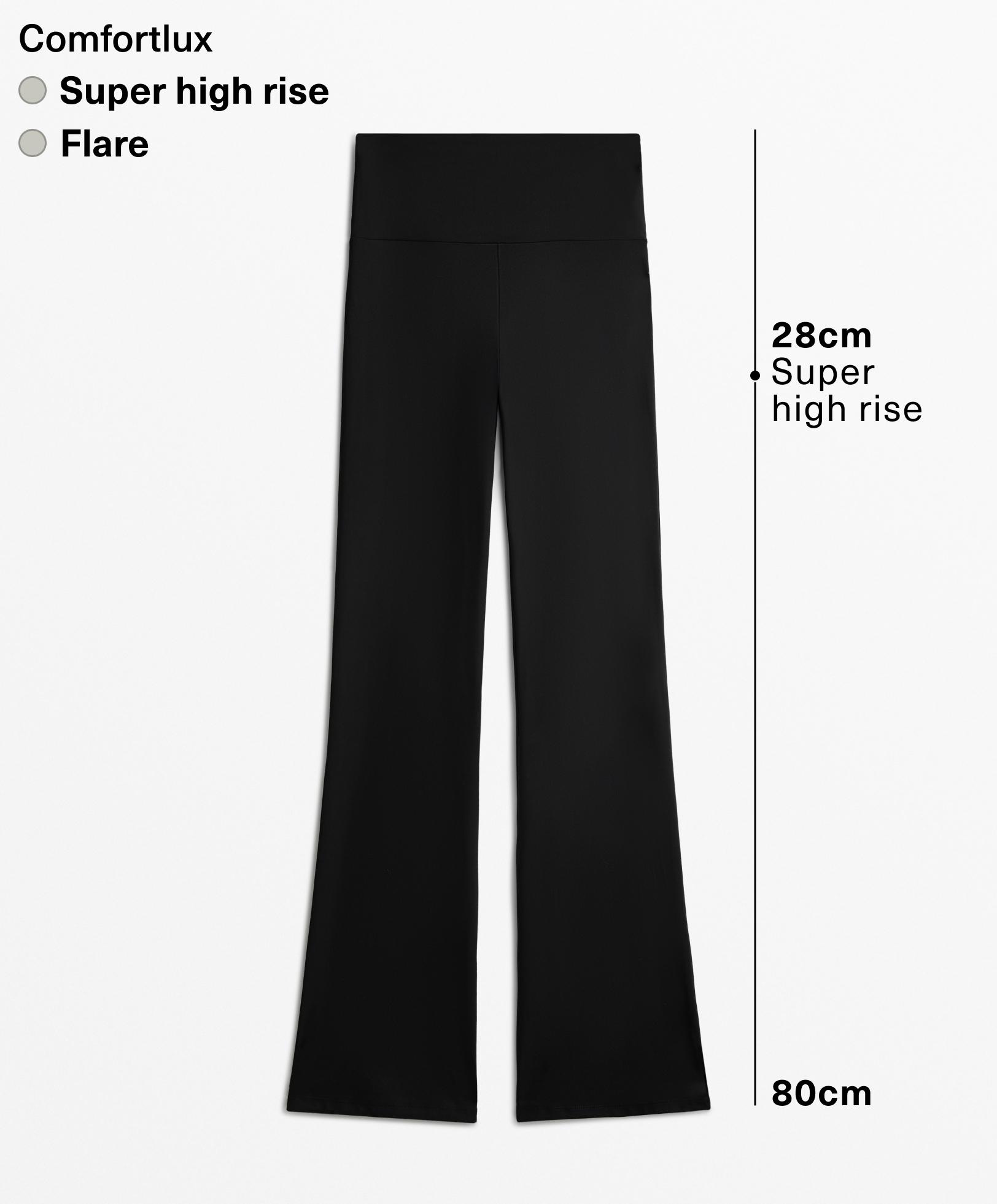 Pantalón flare comfortlux super high rise