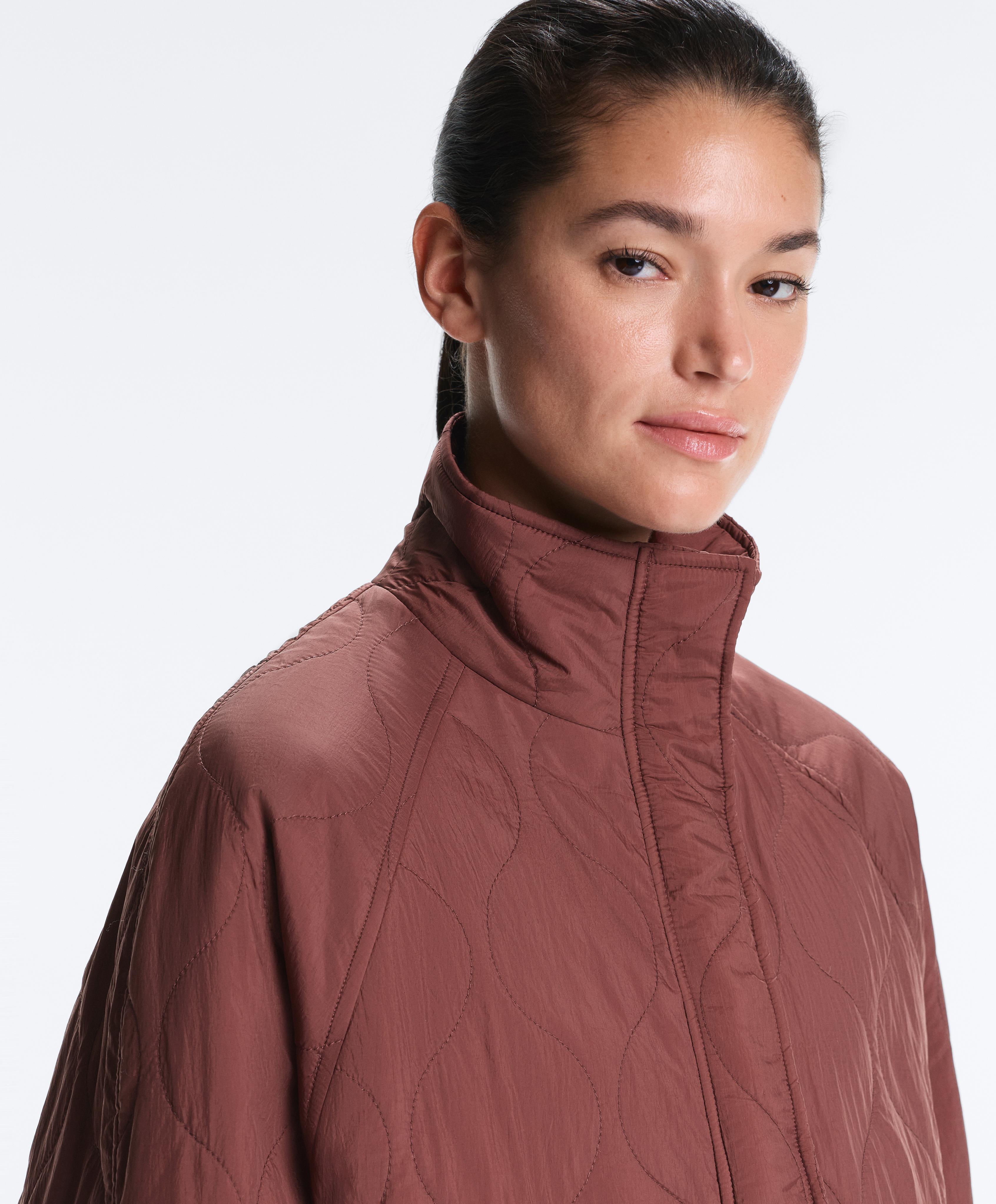 Water-repellent FELLEX® AEROGEL padded jacket — MAHOGANY