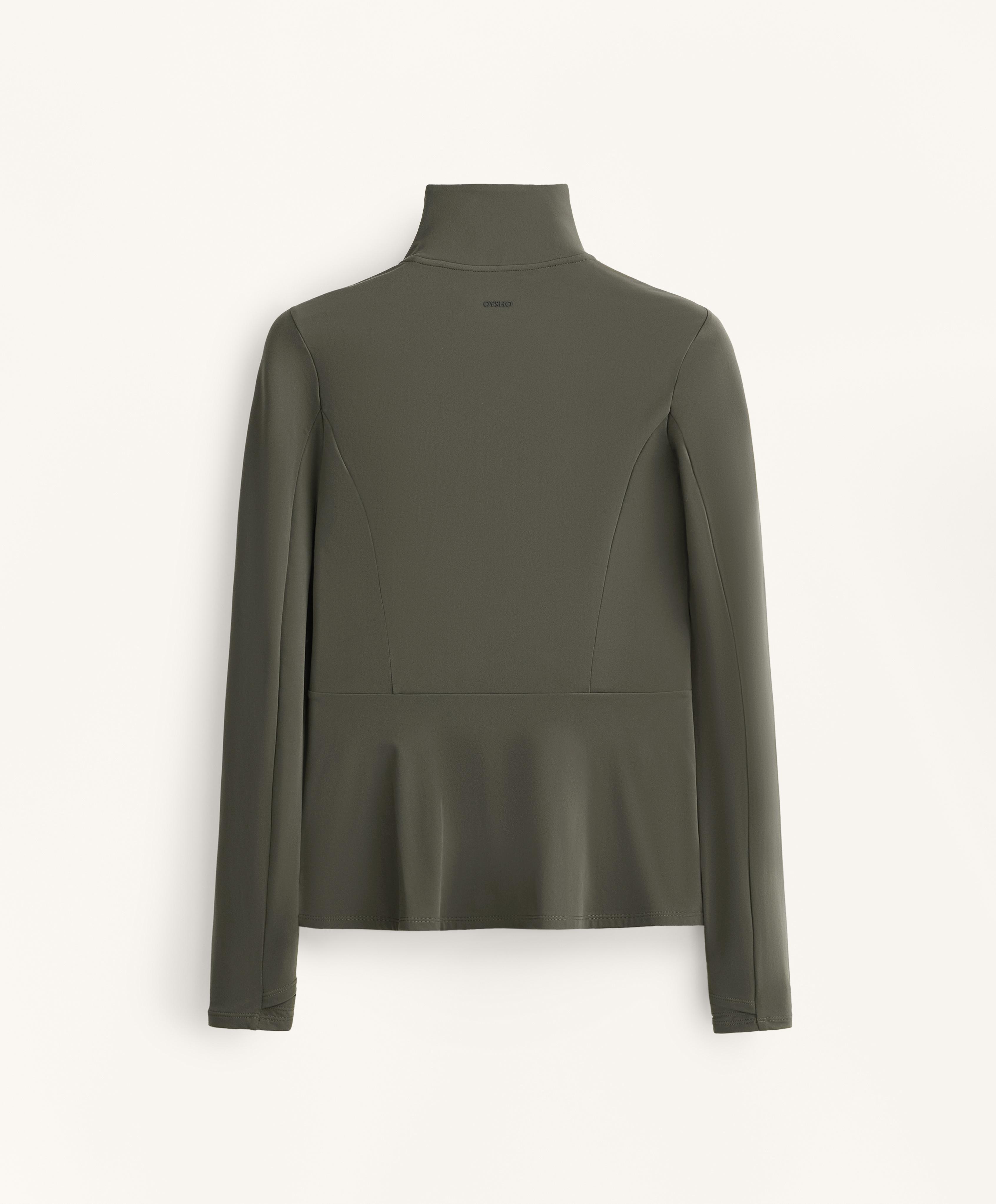 Light warm peplum technical jacket Light warm peplum technical jacket