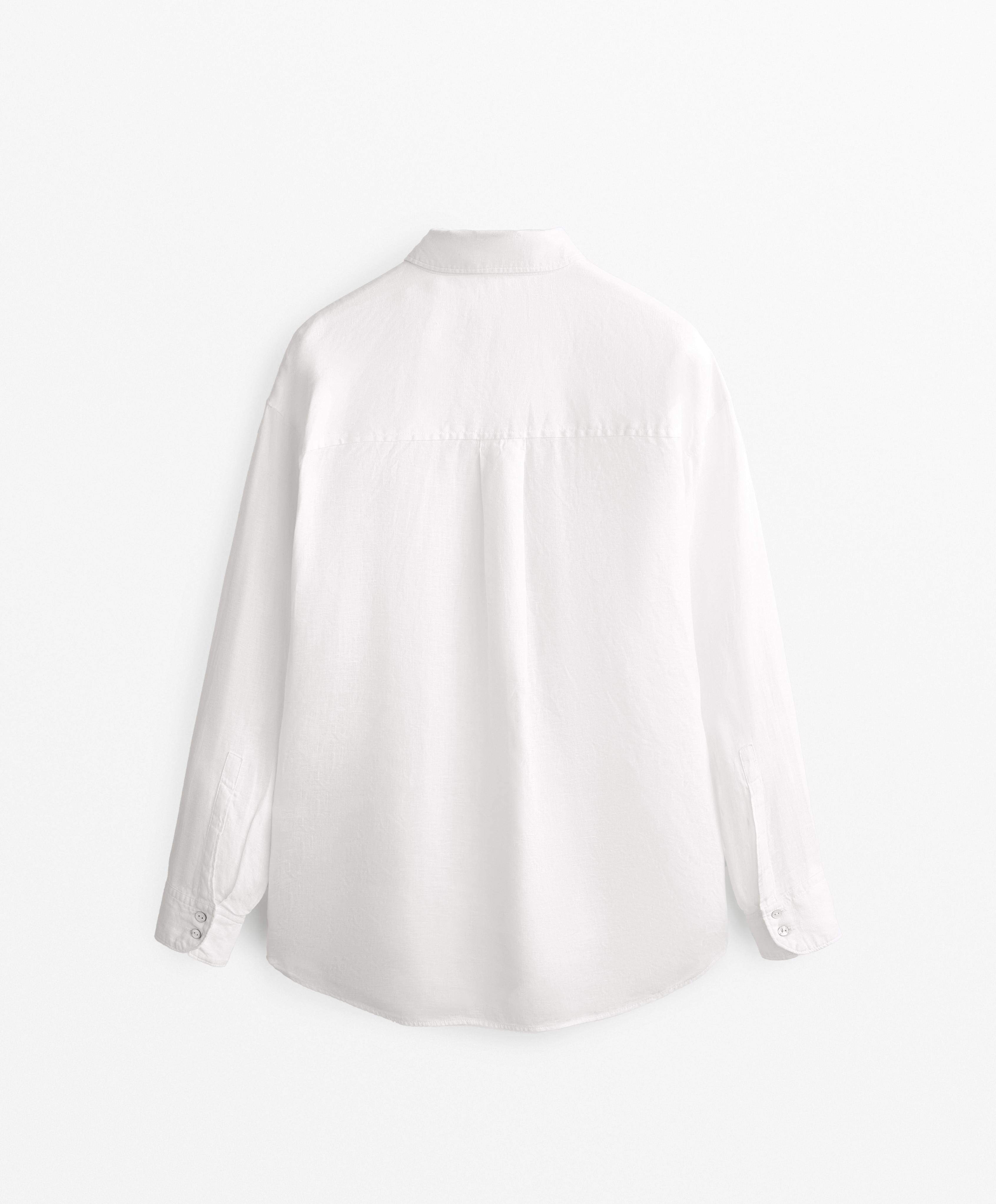 100% linen relaxed shirt - Sale 100% linen relaxed shirt - Sale