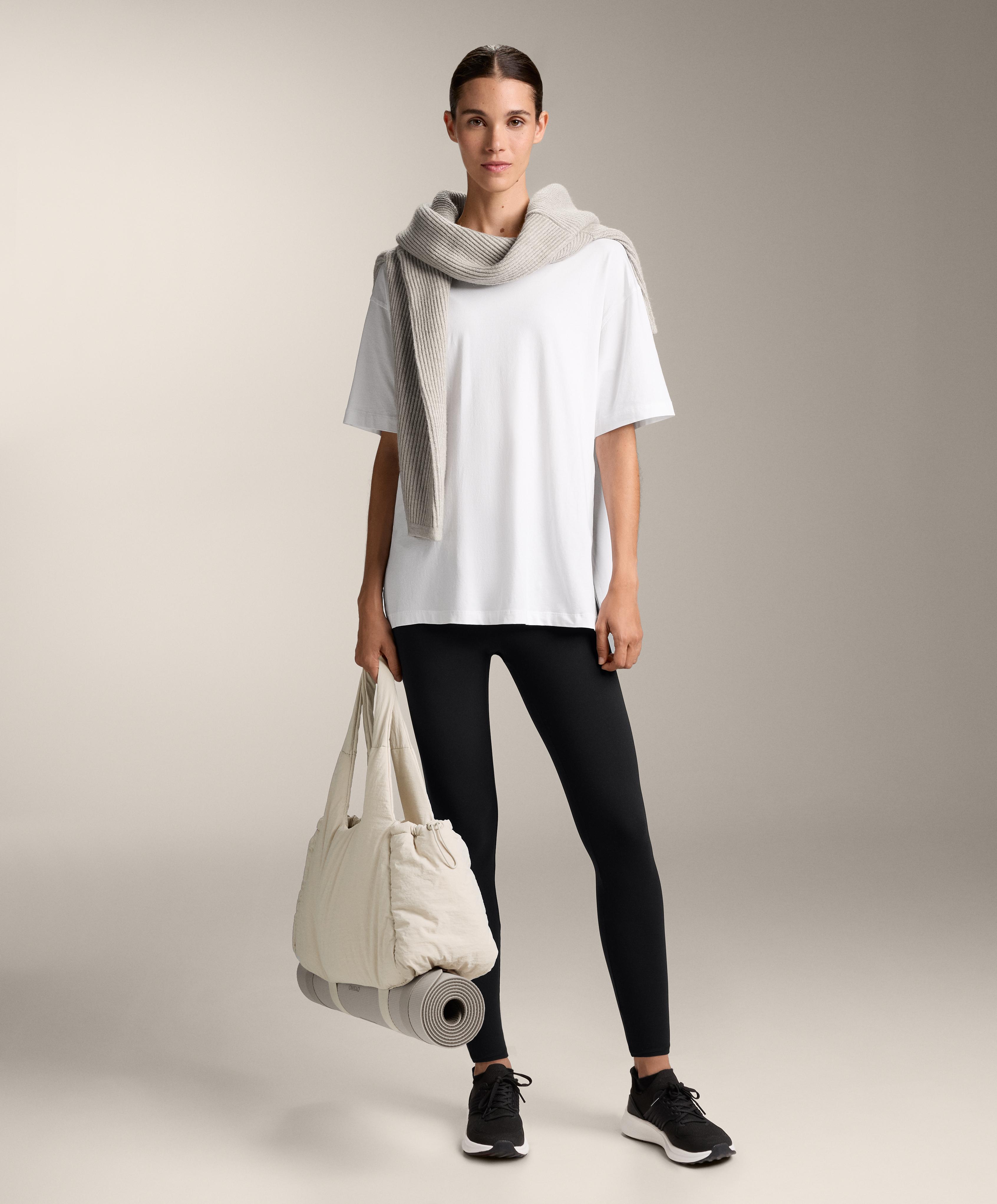 Short sleeve cotton blend T-shirt Short sleeve cotton blend T-shirt