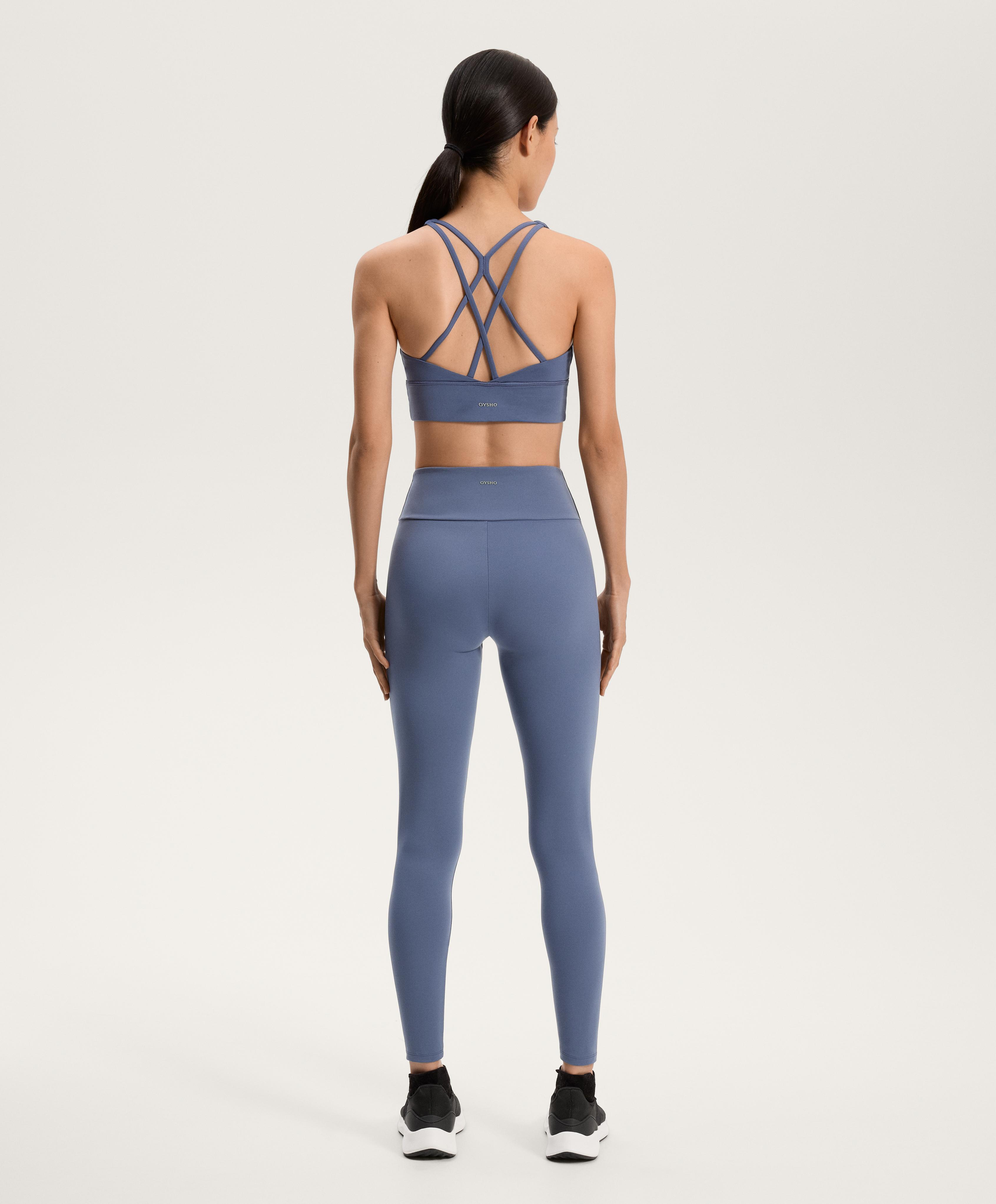 Comfortlux high-rise total look in cranberry blue with bra - Sale