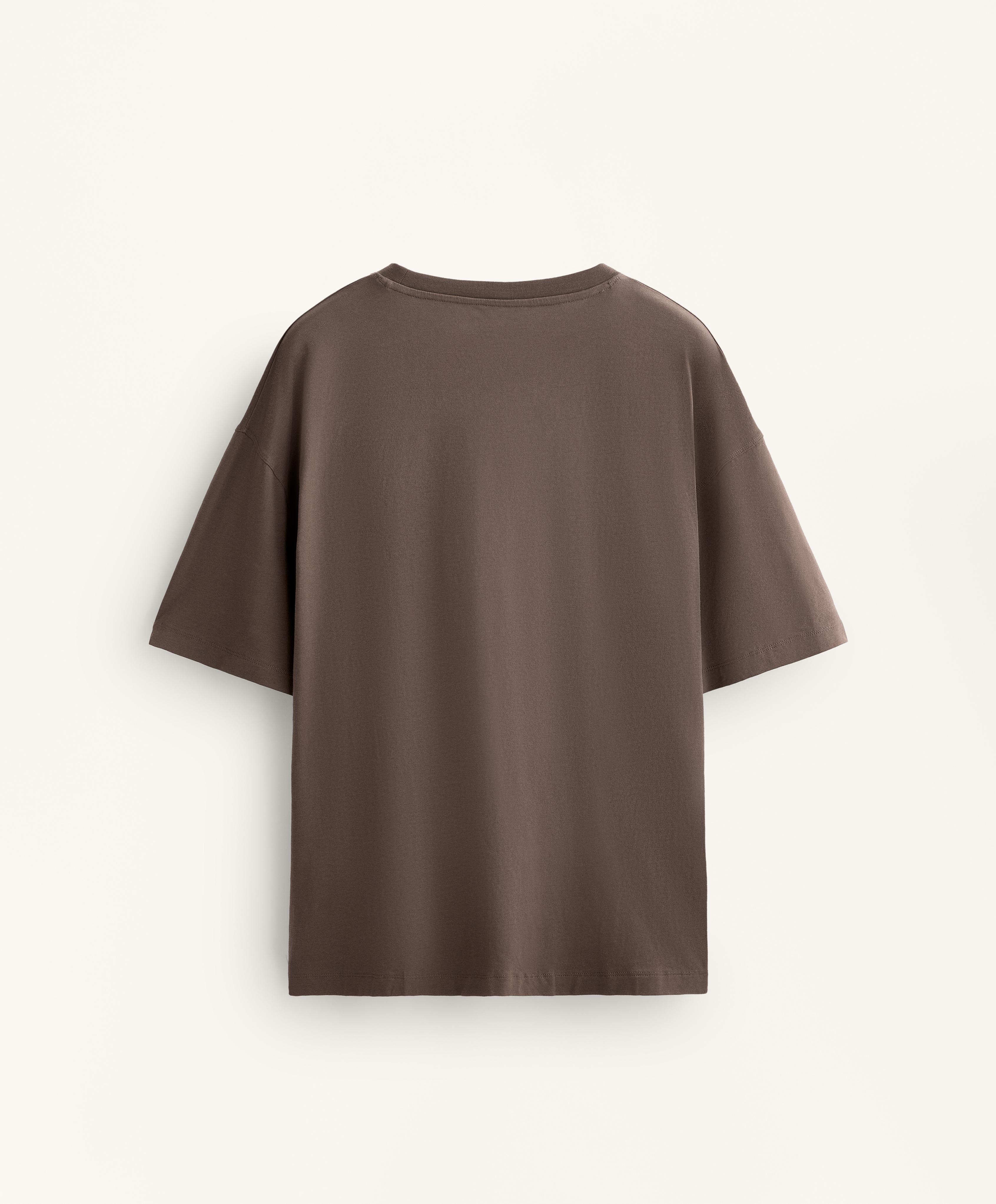 T-shirt à manches courtes en coton mélangé
