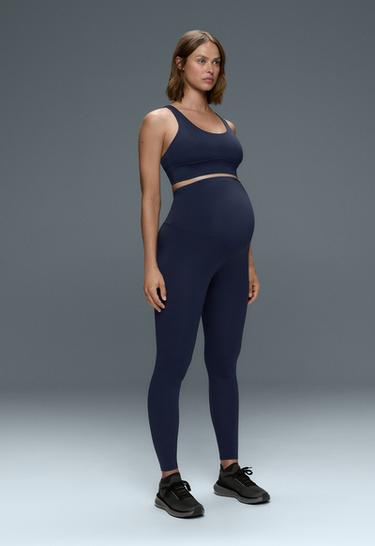 Comfortlux maternity leggings — NAVY BLUE 5