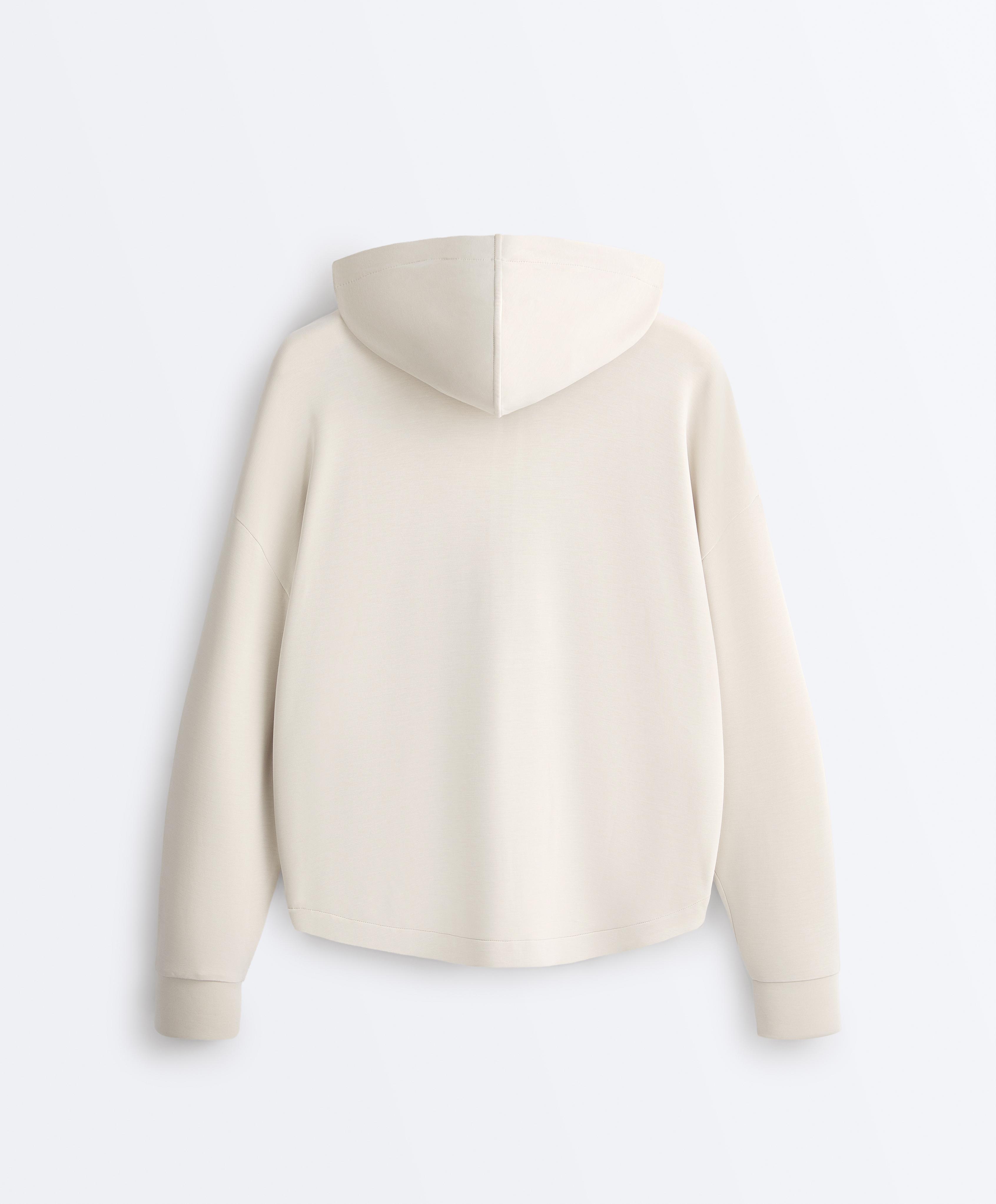 Soft-touch jacket with modal — PALE MINK