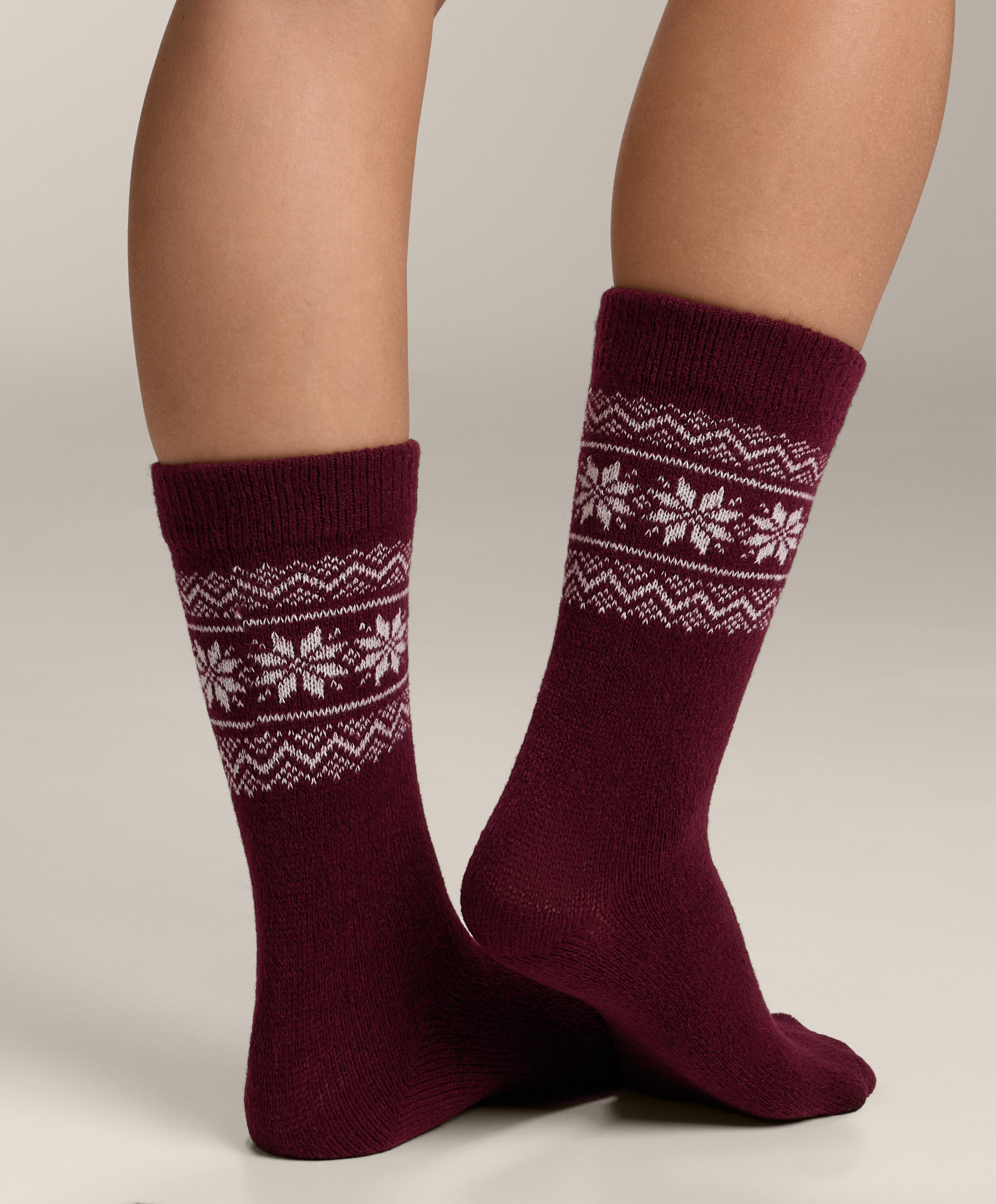 2 paires de chaussettes classic en jacquard - Soldes 2 paires de chaussettes classic en jacquard - Soldes