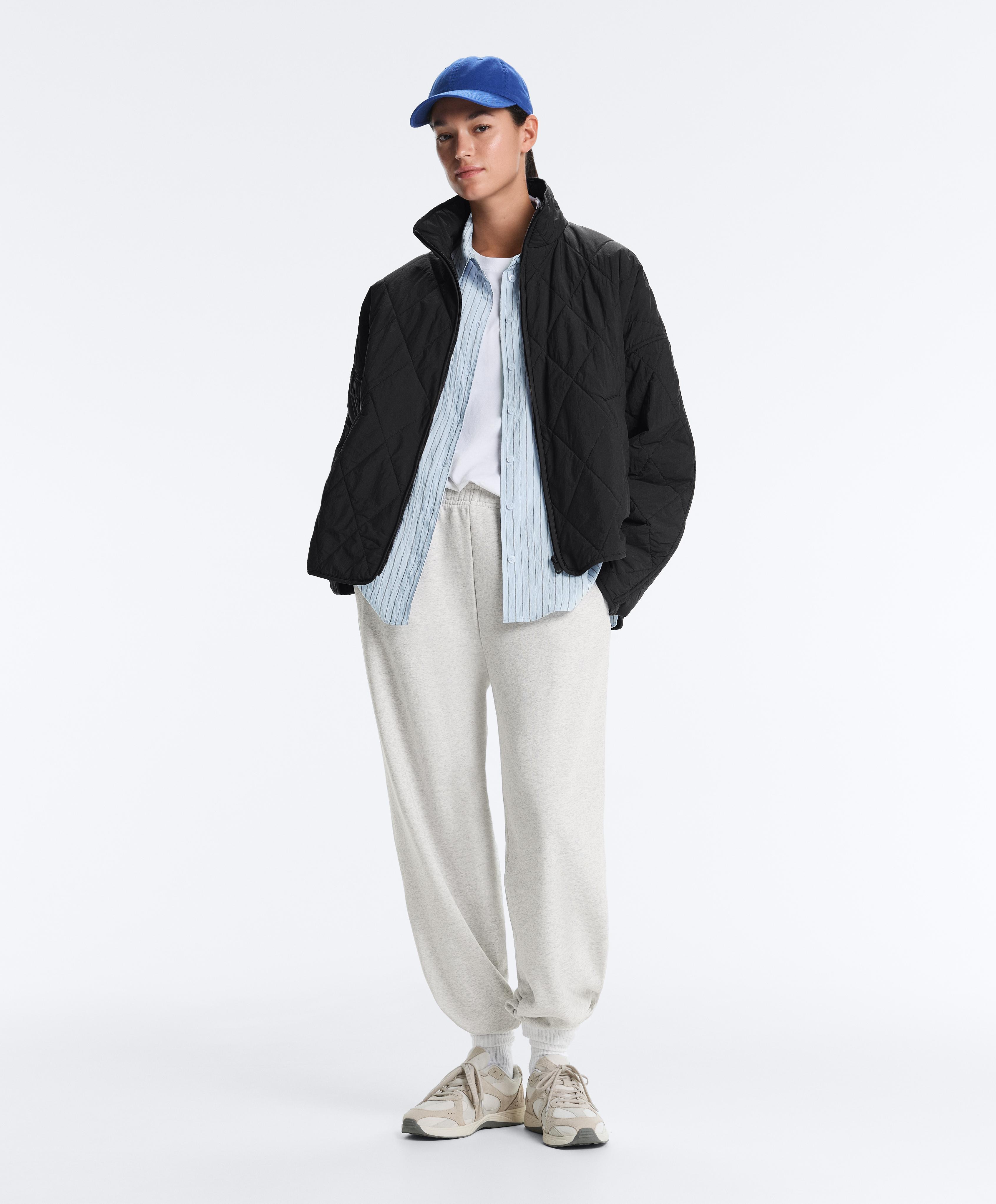 Regular striped shirt — DUSTY-BLUE