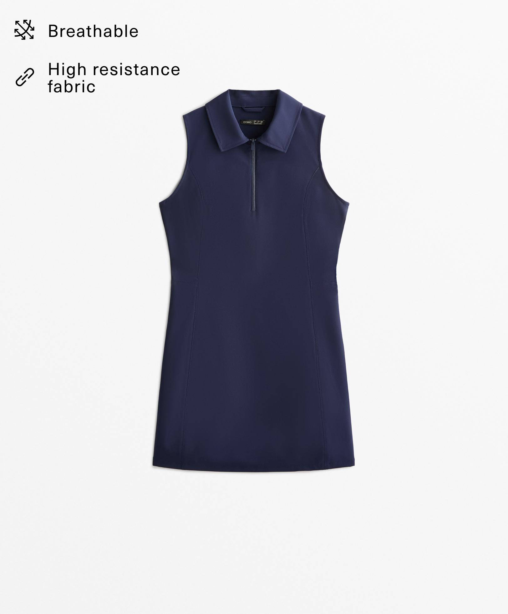 Sleeveless short dress Sleeveless short dress