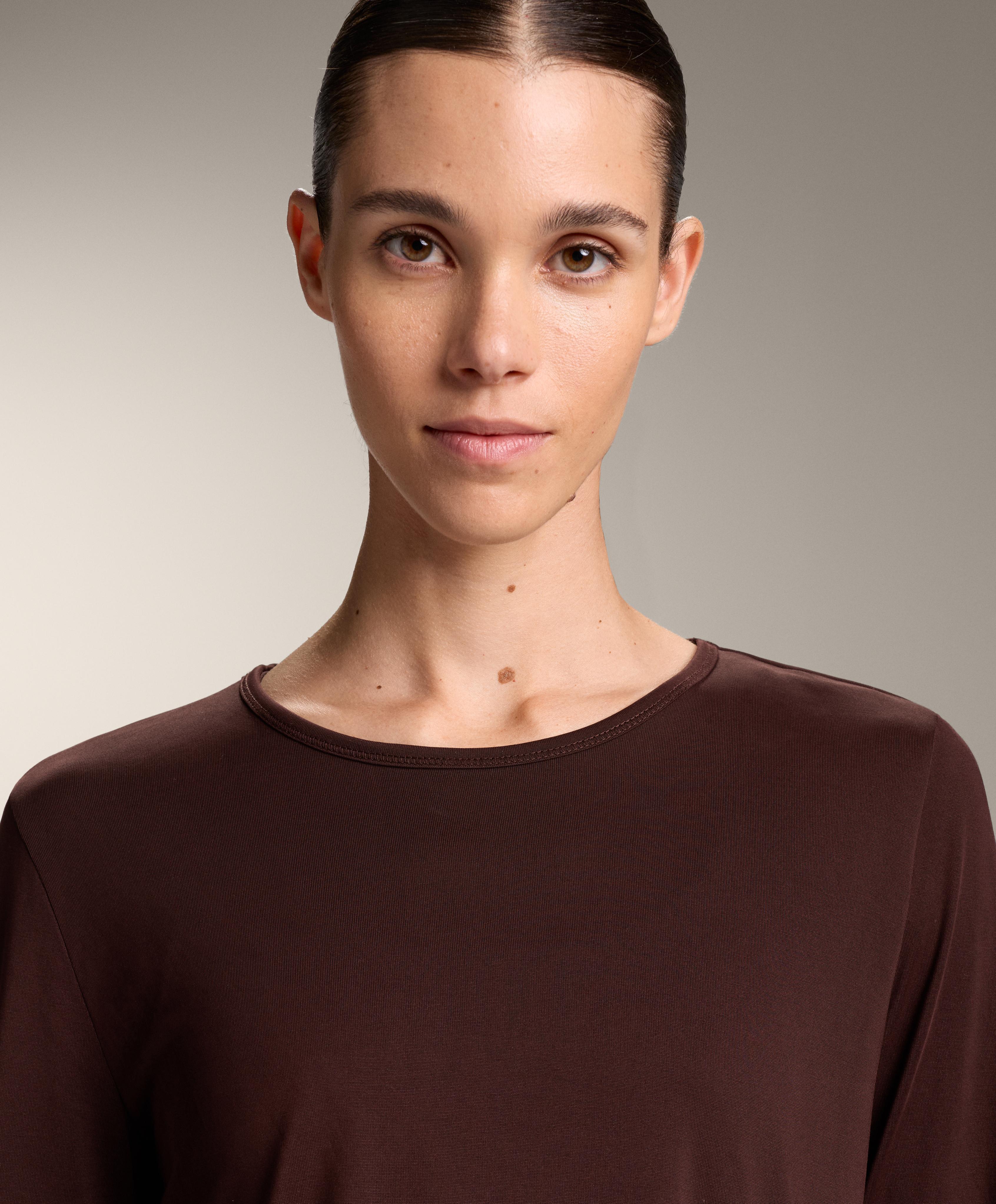 Cross-back cropped T-shirt with modal - Sale Cross-back cropped T-shirt with modal - Sale