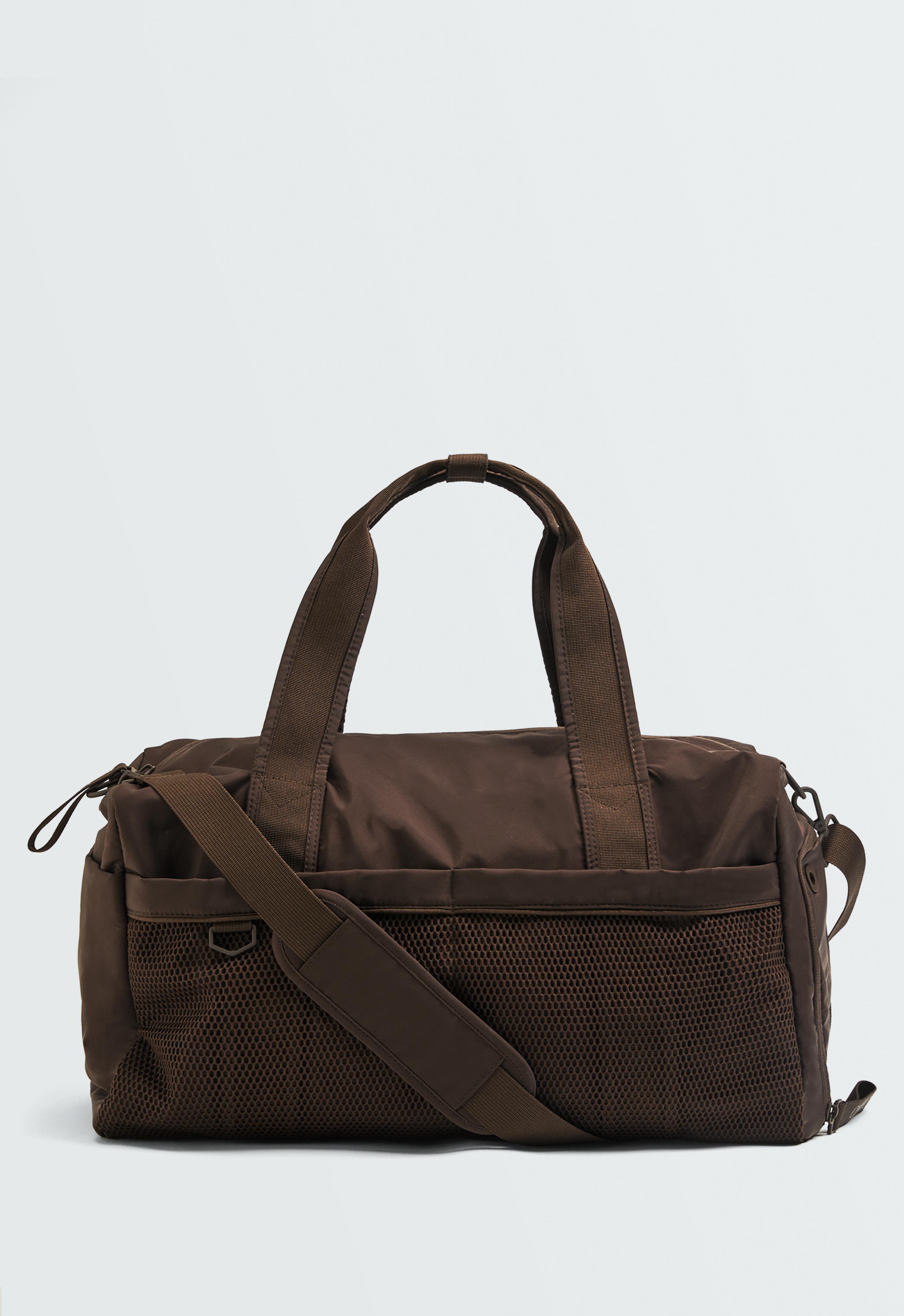 Double compartment sports bag