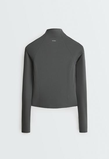 Houndstooth technical jacket — ANTHRACITE 9